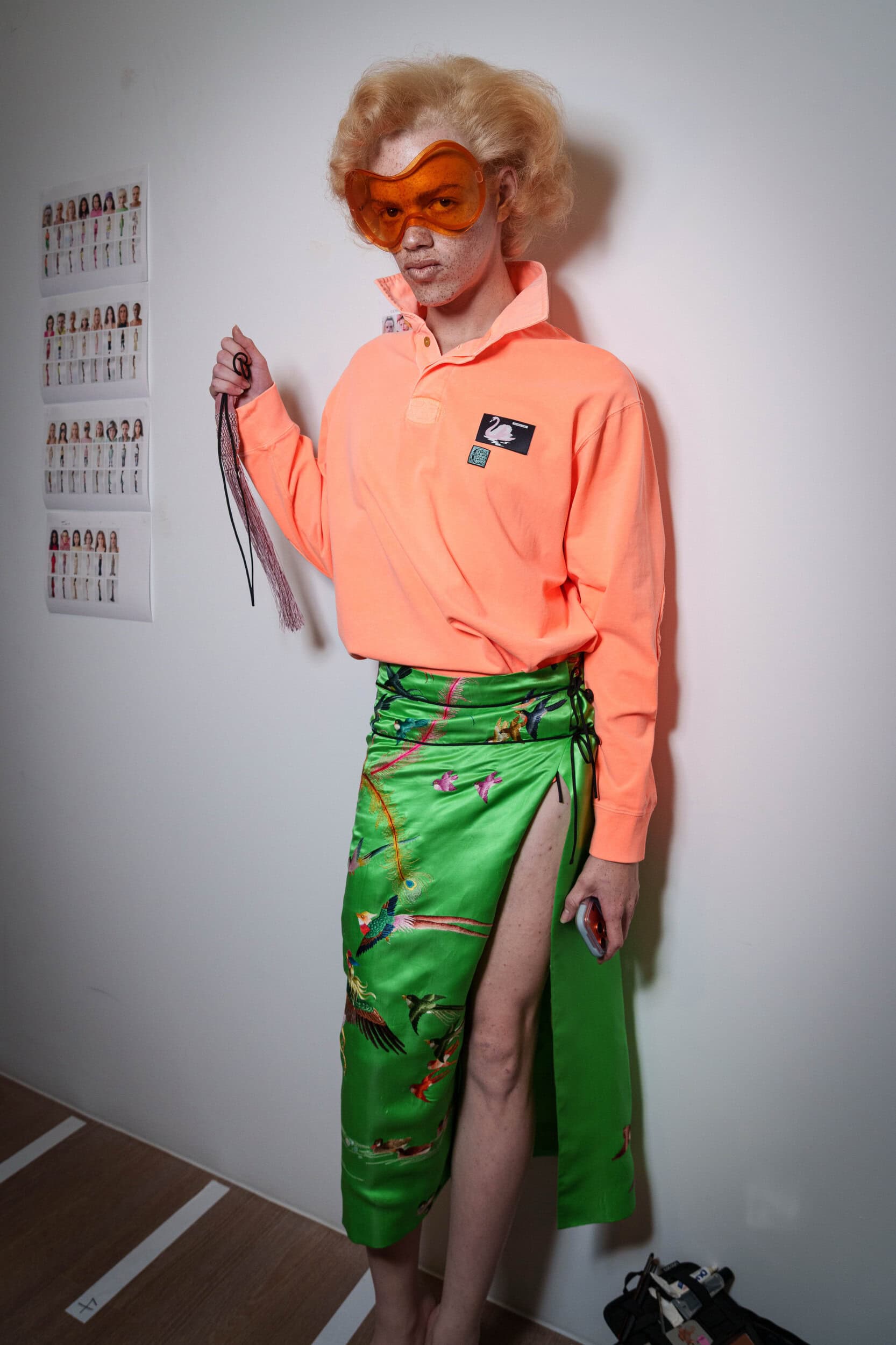 Conner Ives Spring 2026 Fashion Show Backstage