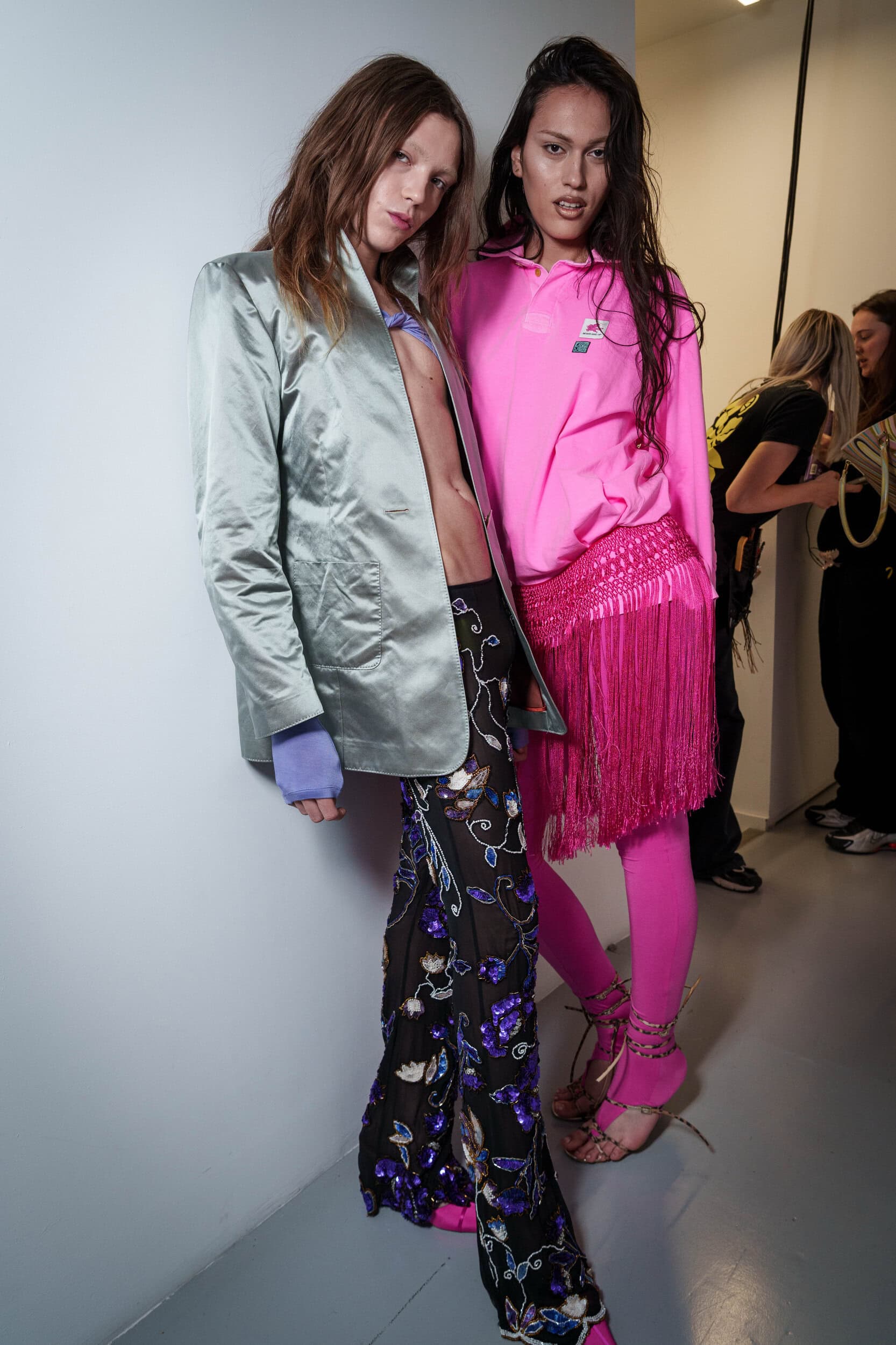 Conner Ives Spring 2026 Fashion Show Backstage