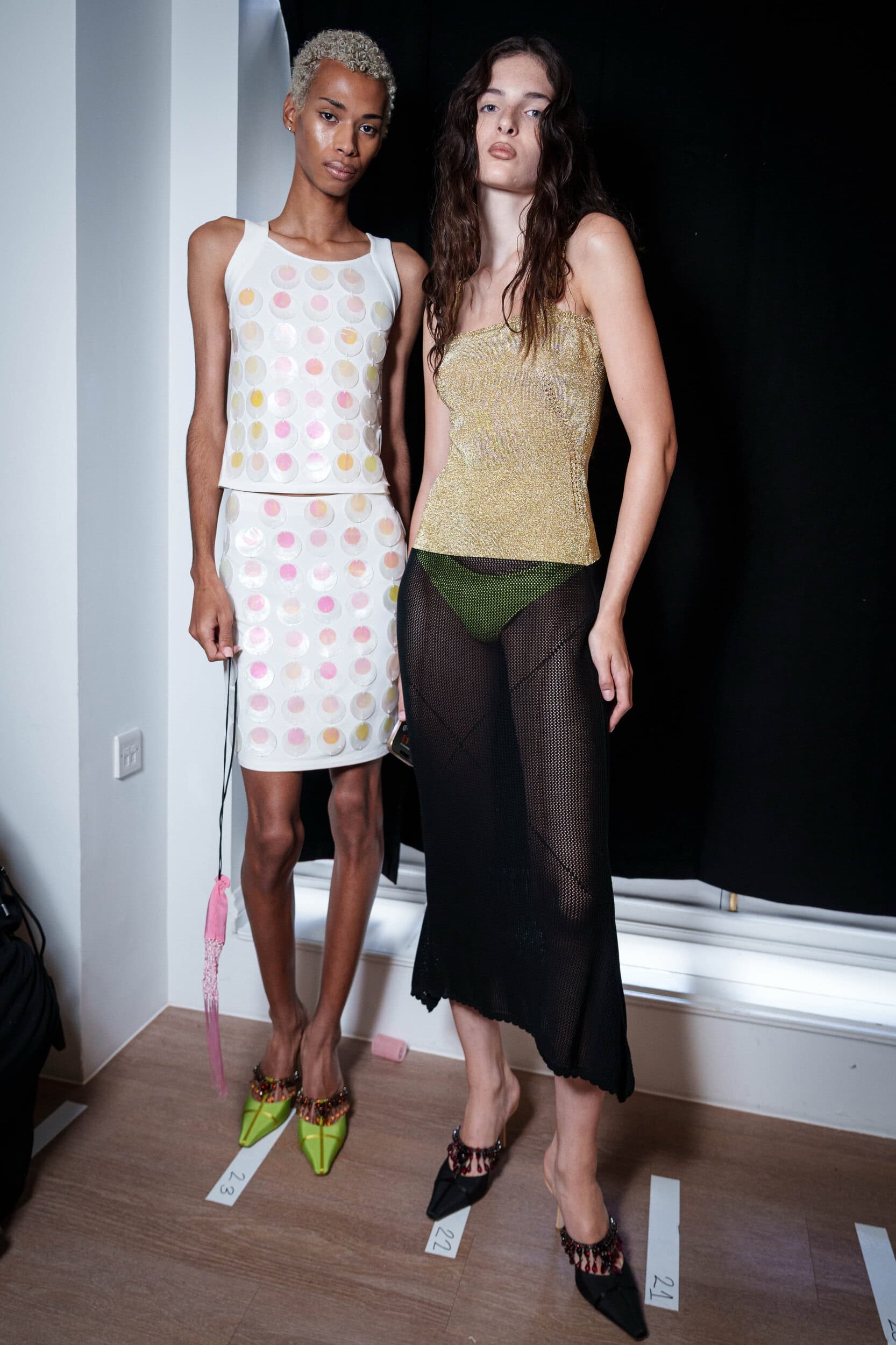 Conner Ives Spring 2026 Fashion Show Backstage