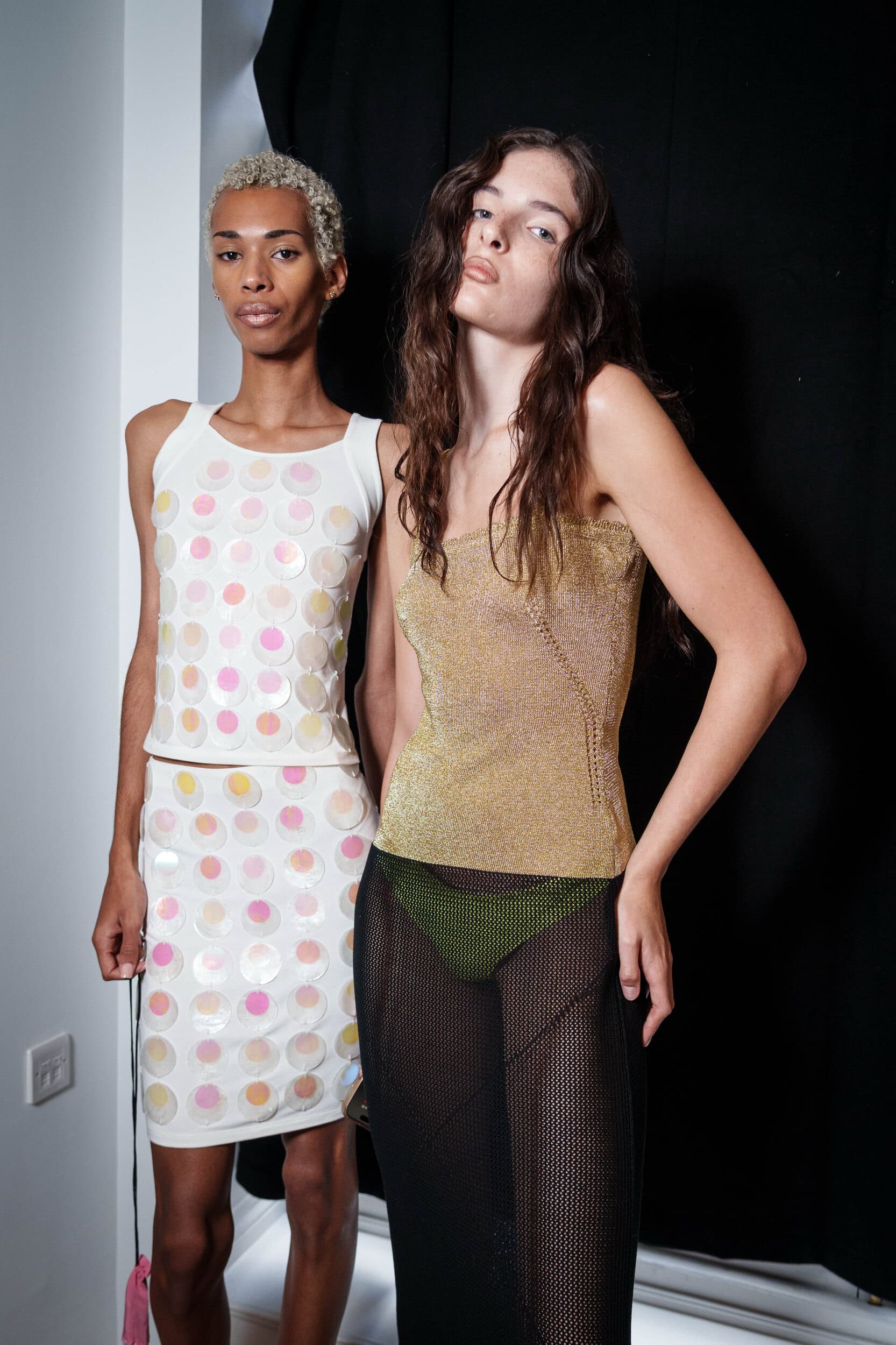 Conner Ives Spring 2026 Fashion Show Backstage