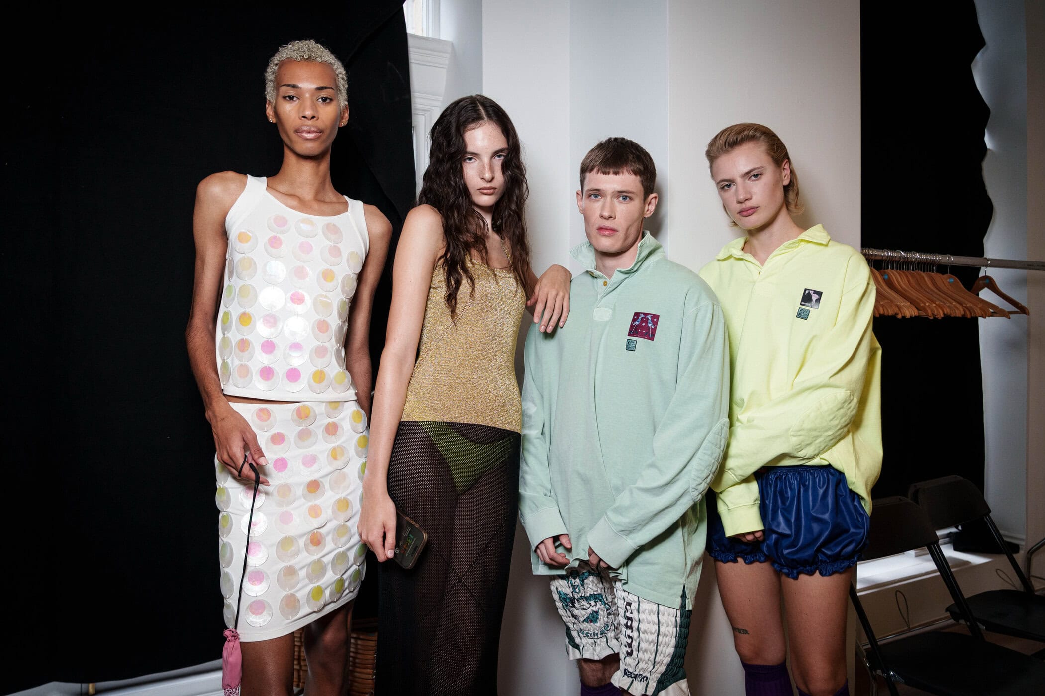 Conner Ives Spring 2026 Fashion Show Backstage