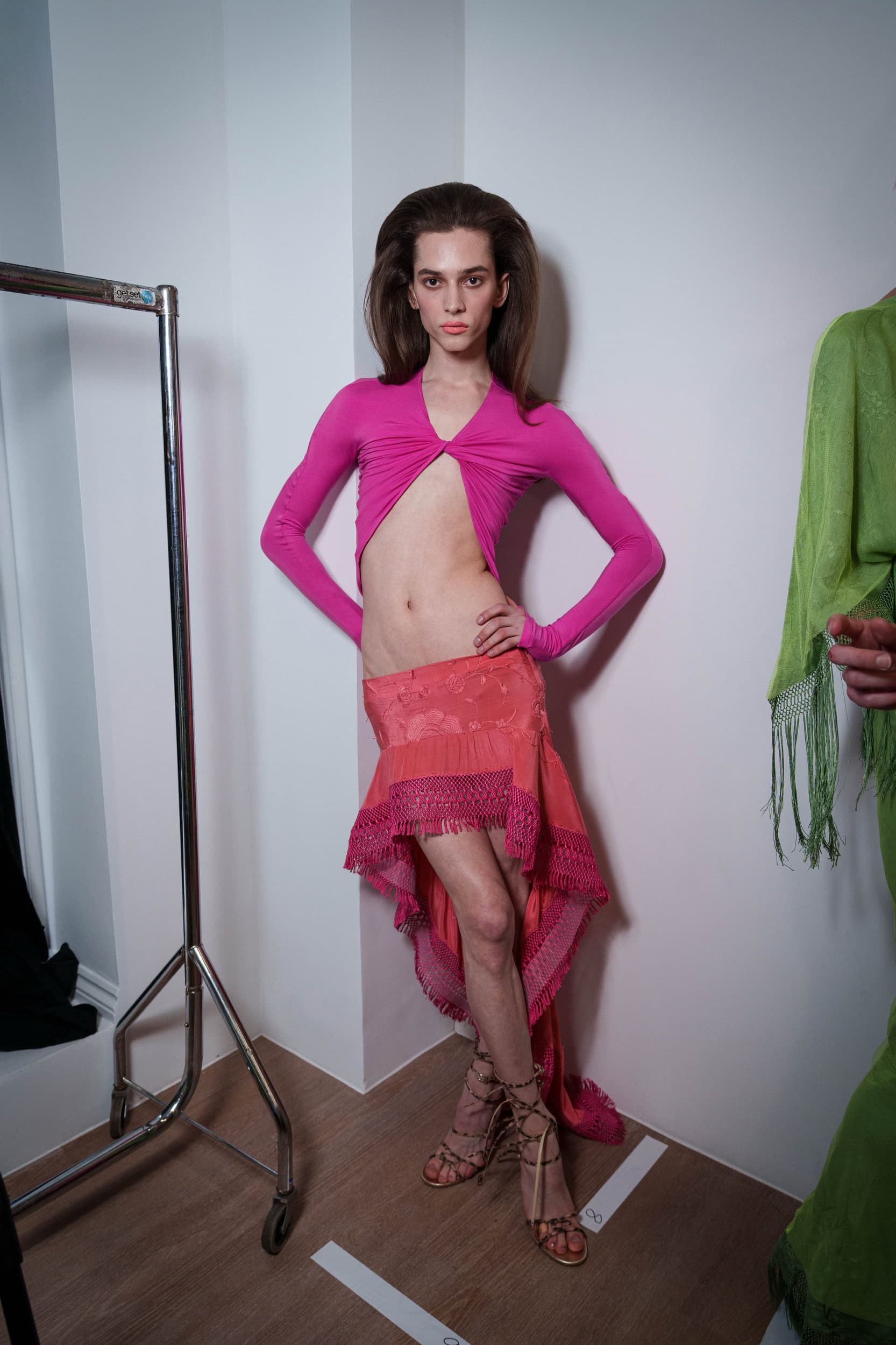 Conner Ives Spring 2026 Fashion Show Backstage
