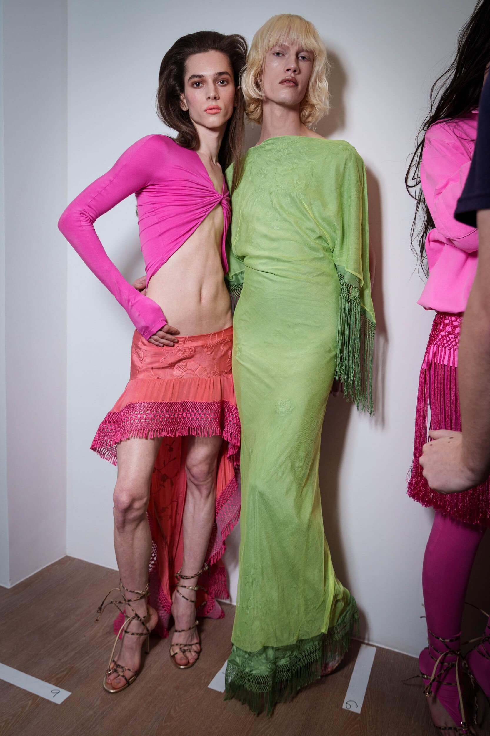 Conner Ives Spring 2026 Fashion Show Backstage