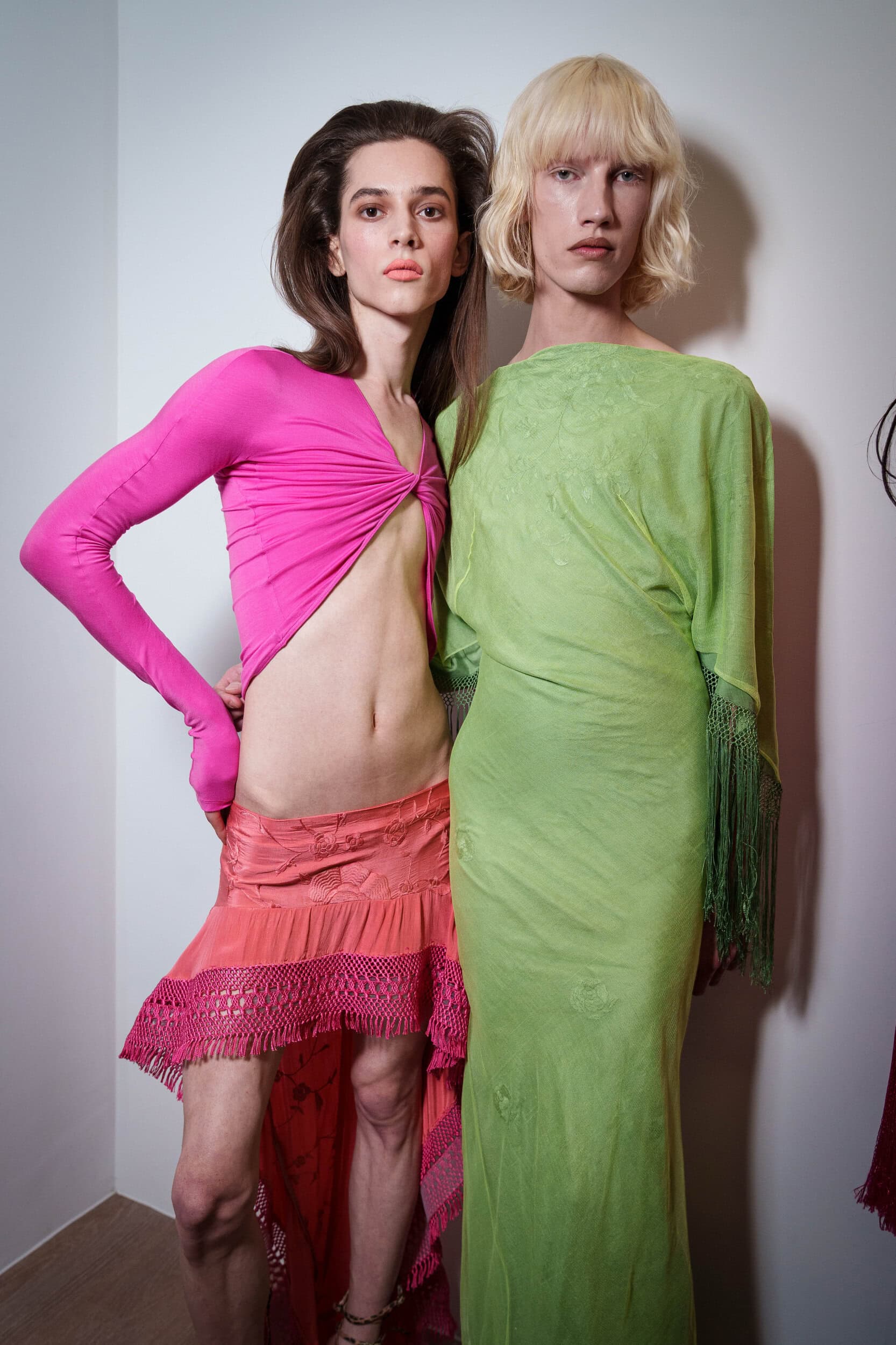 Conner Ives Spring 2026 Fashion Show Backstage