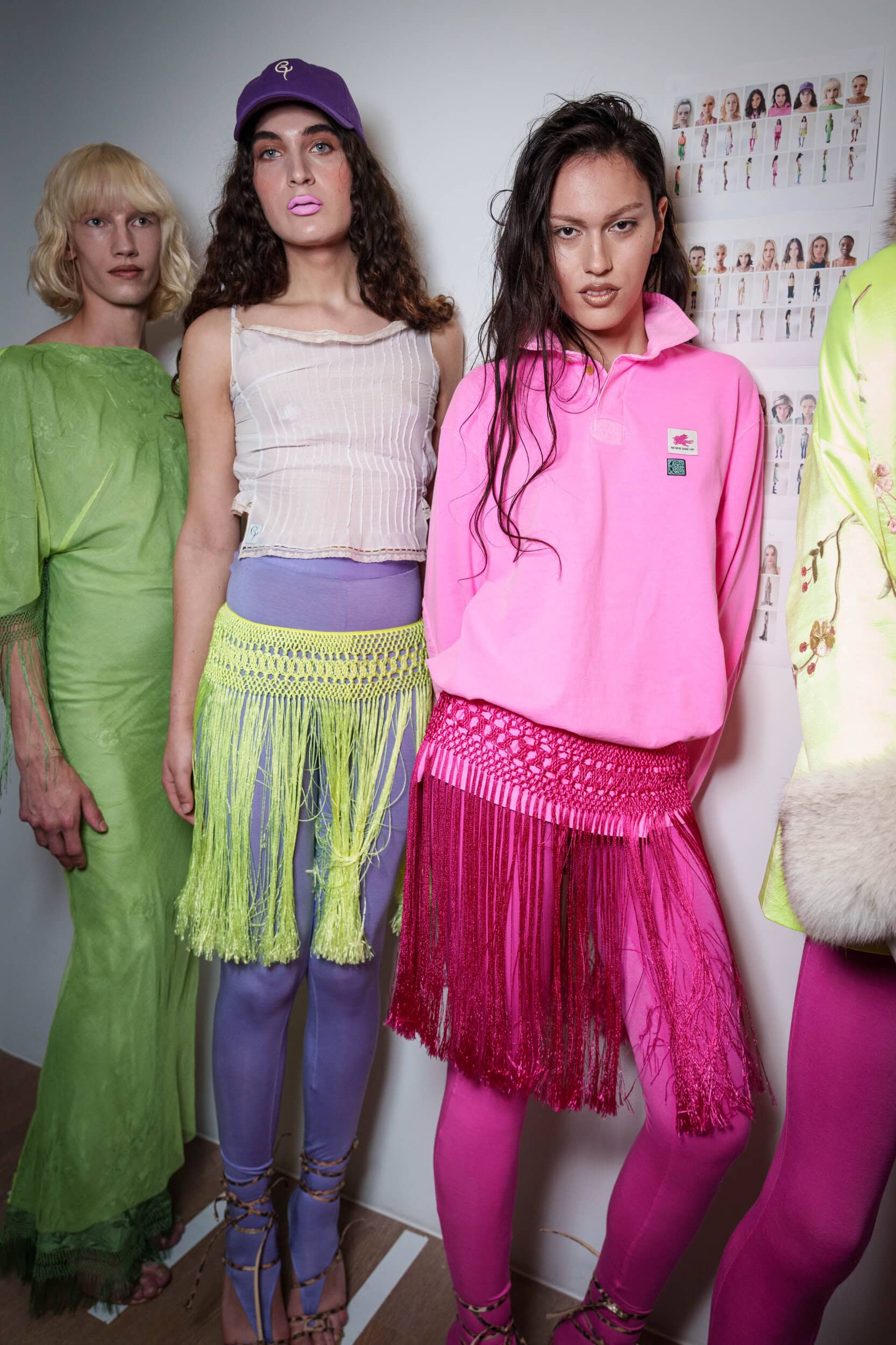 Conner Ives Spring 2026 Fashion Show Backstage