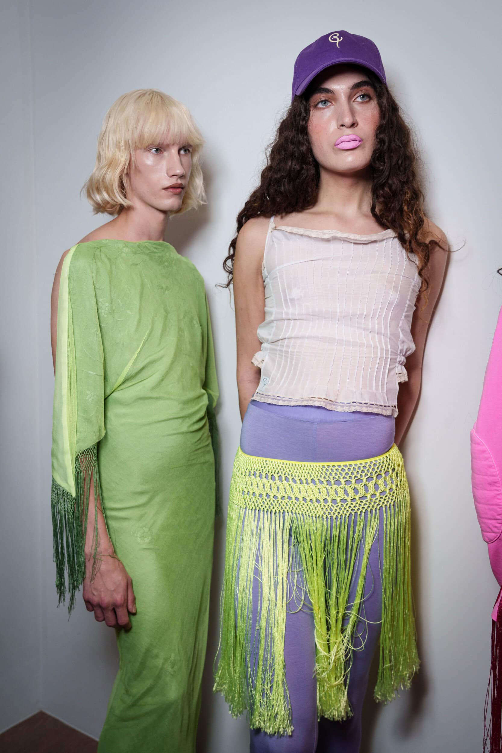 Conner Ives Spring 2026 Fashion Show Backstage