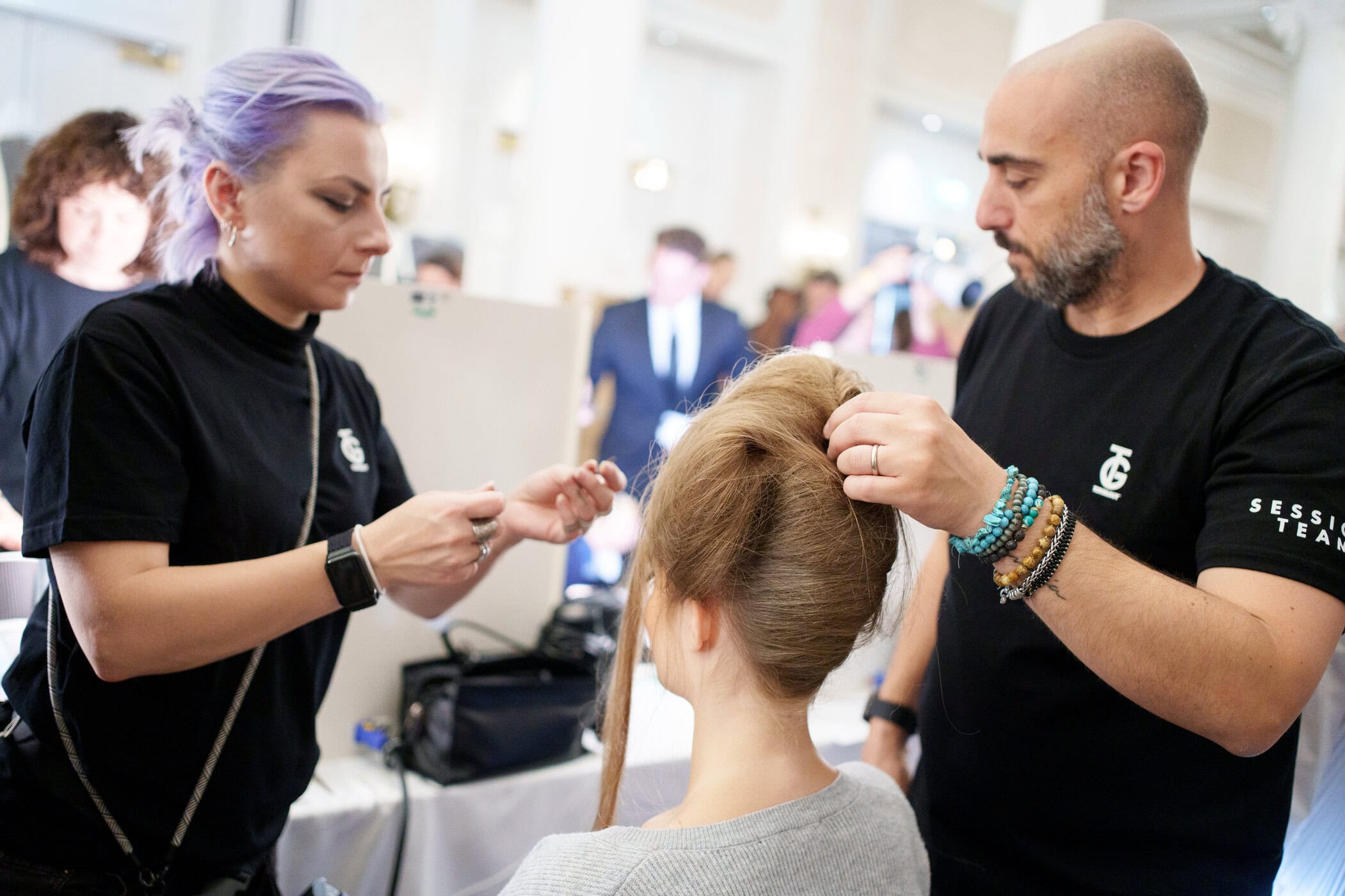 Paul Costelloe Spring 2026 Fashion Show Backstage