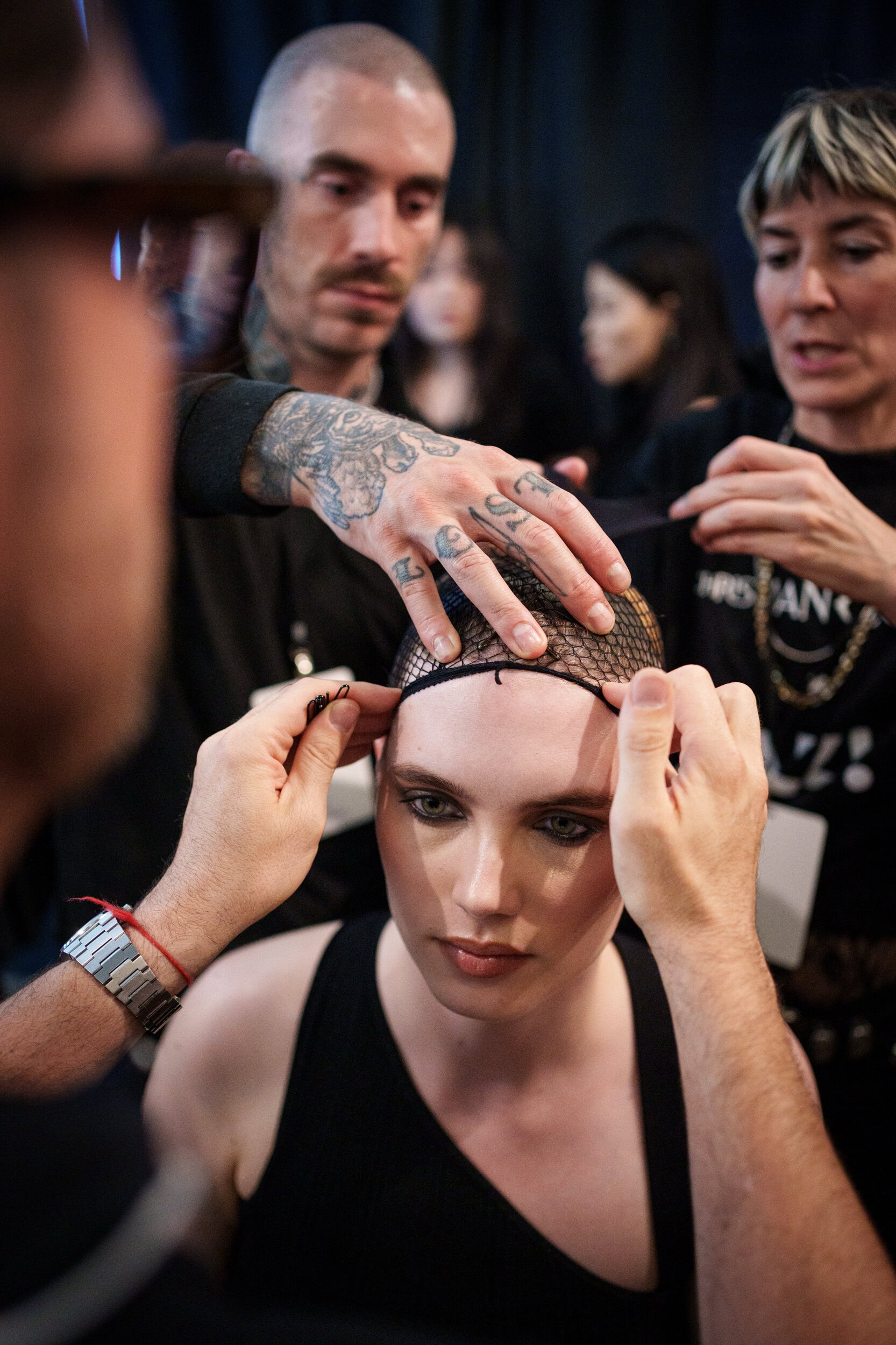 Christian Cowan Spring 2026 Fashion Show Backstage