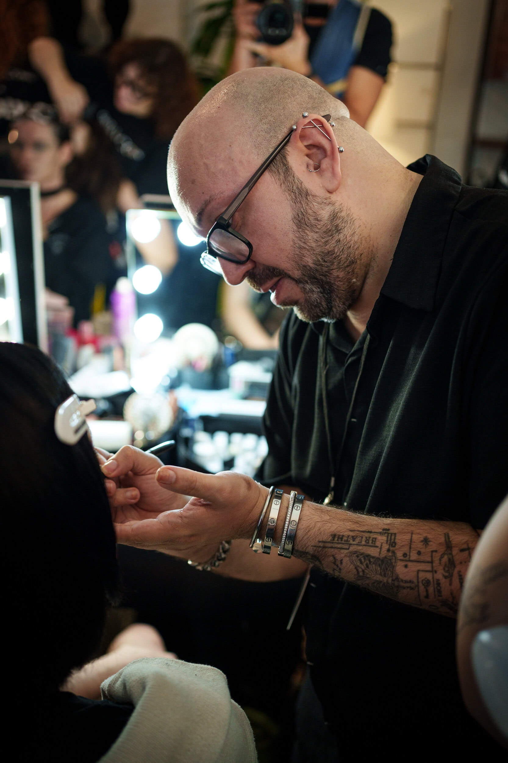 Christian Cowan Spring 2026 Fashion Show Backstage
