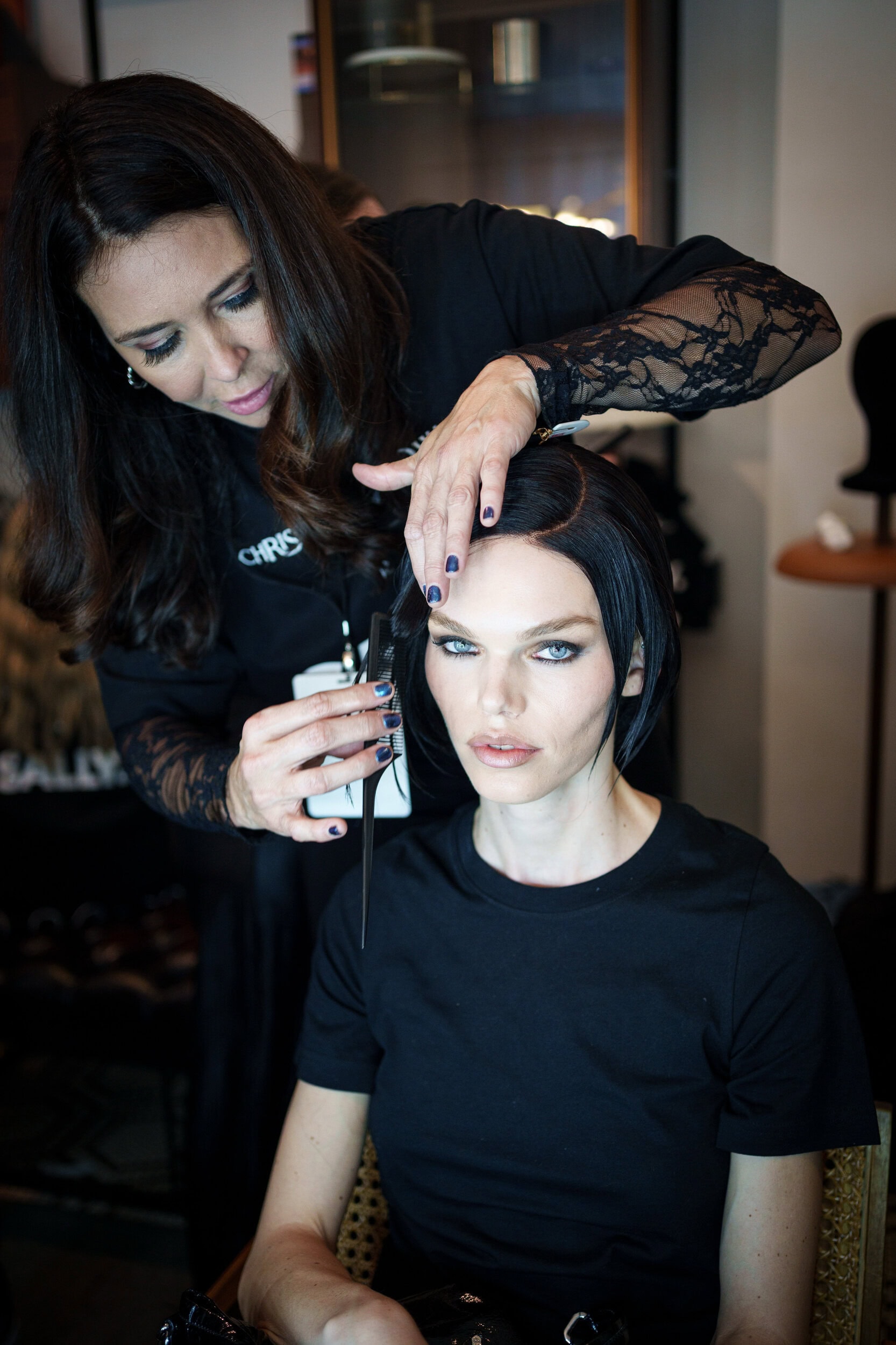 Christian Cowan Spring 2026 Fashion Show Backstage
