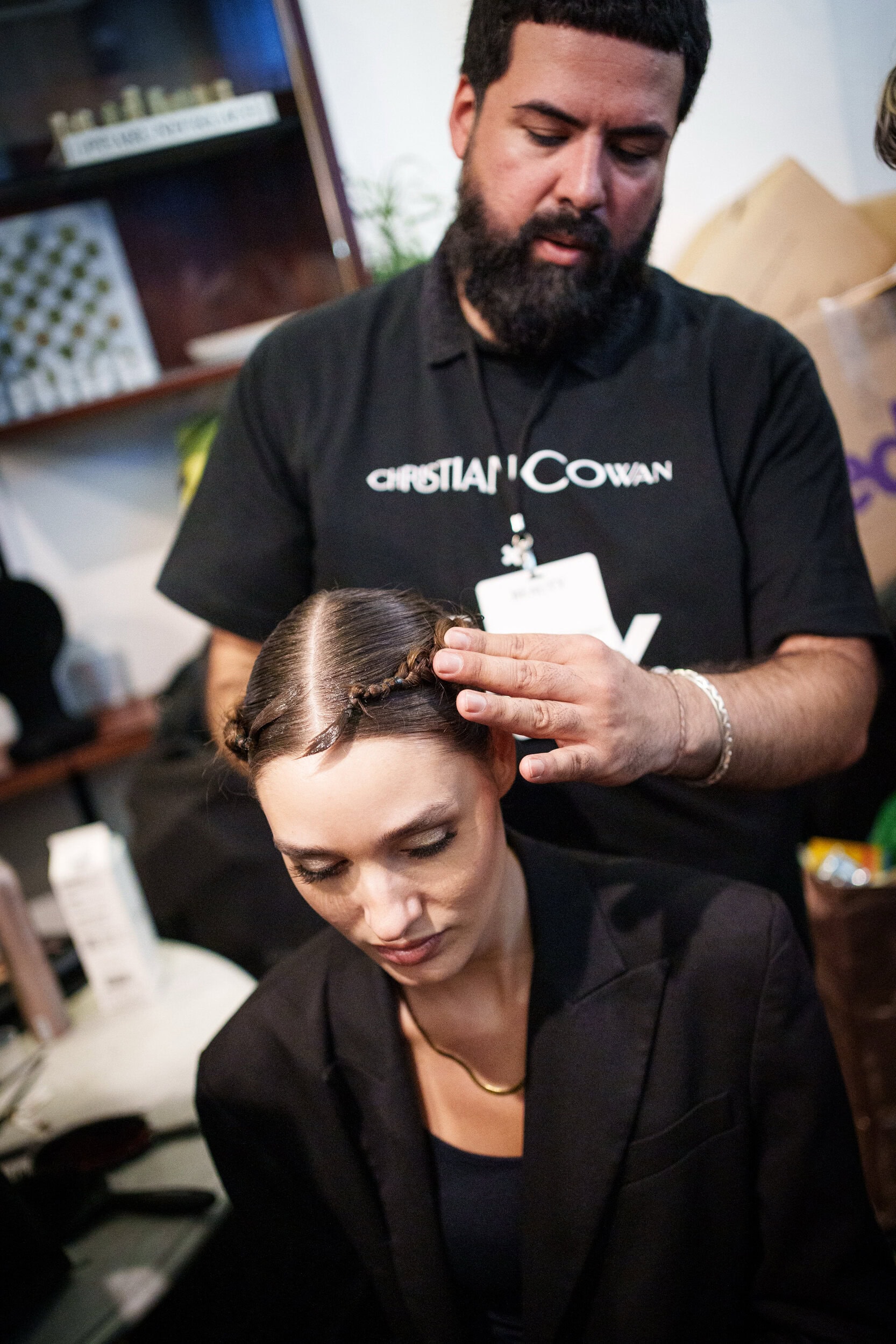 Christian Cowan Spring 2026 Fashion Show Backstage