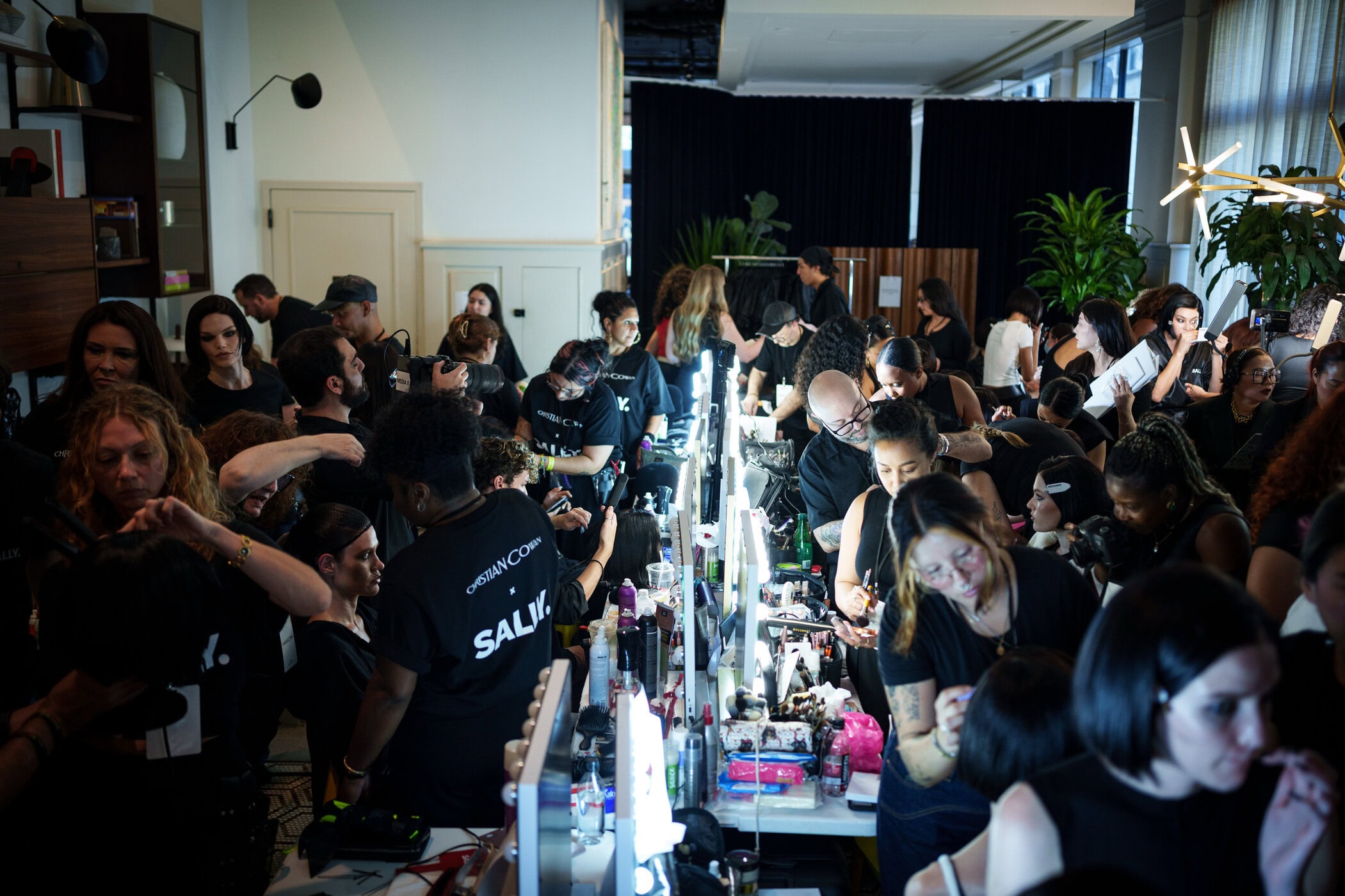 Christian Cowan Spring 2026 Fashion Show Backstage