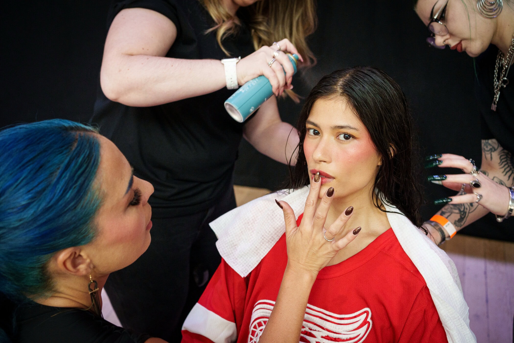 Di Petsa Spring 2026 Fashion Show Backstage