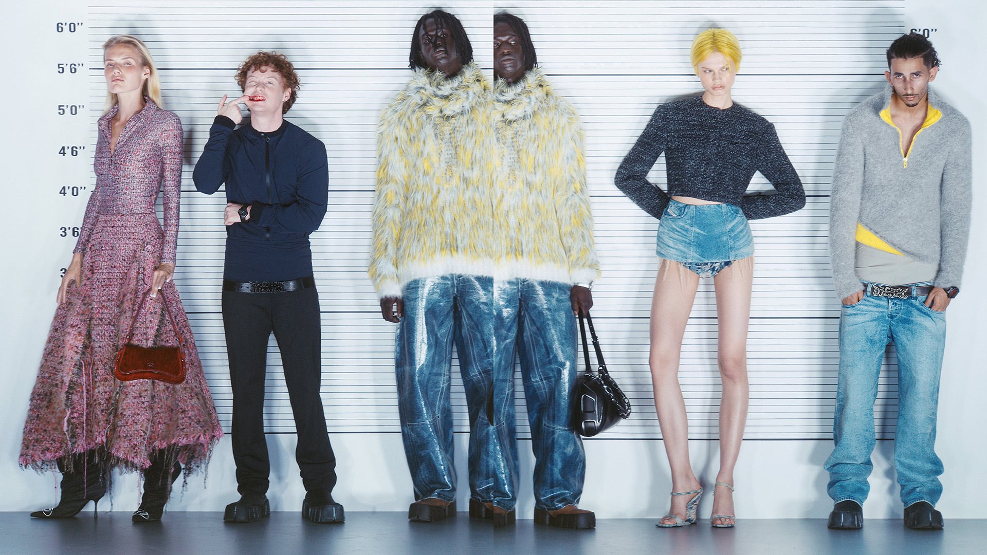 Diesel 'The Lineup' Fall 2025 Ad Campaign