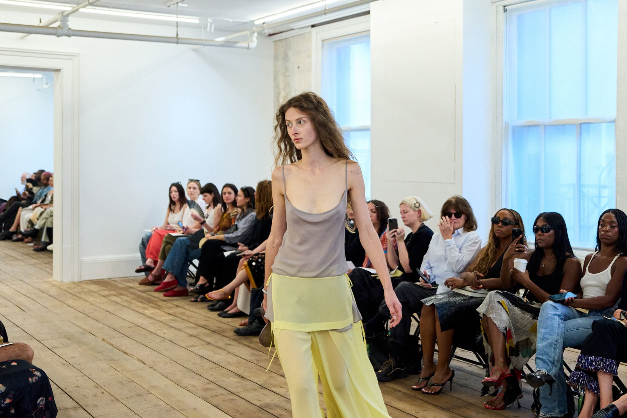 Eckhaus Latta Spring 2026 Fashion Show Atmosphere