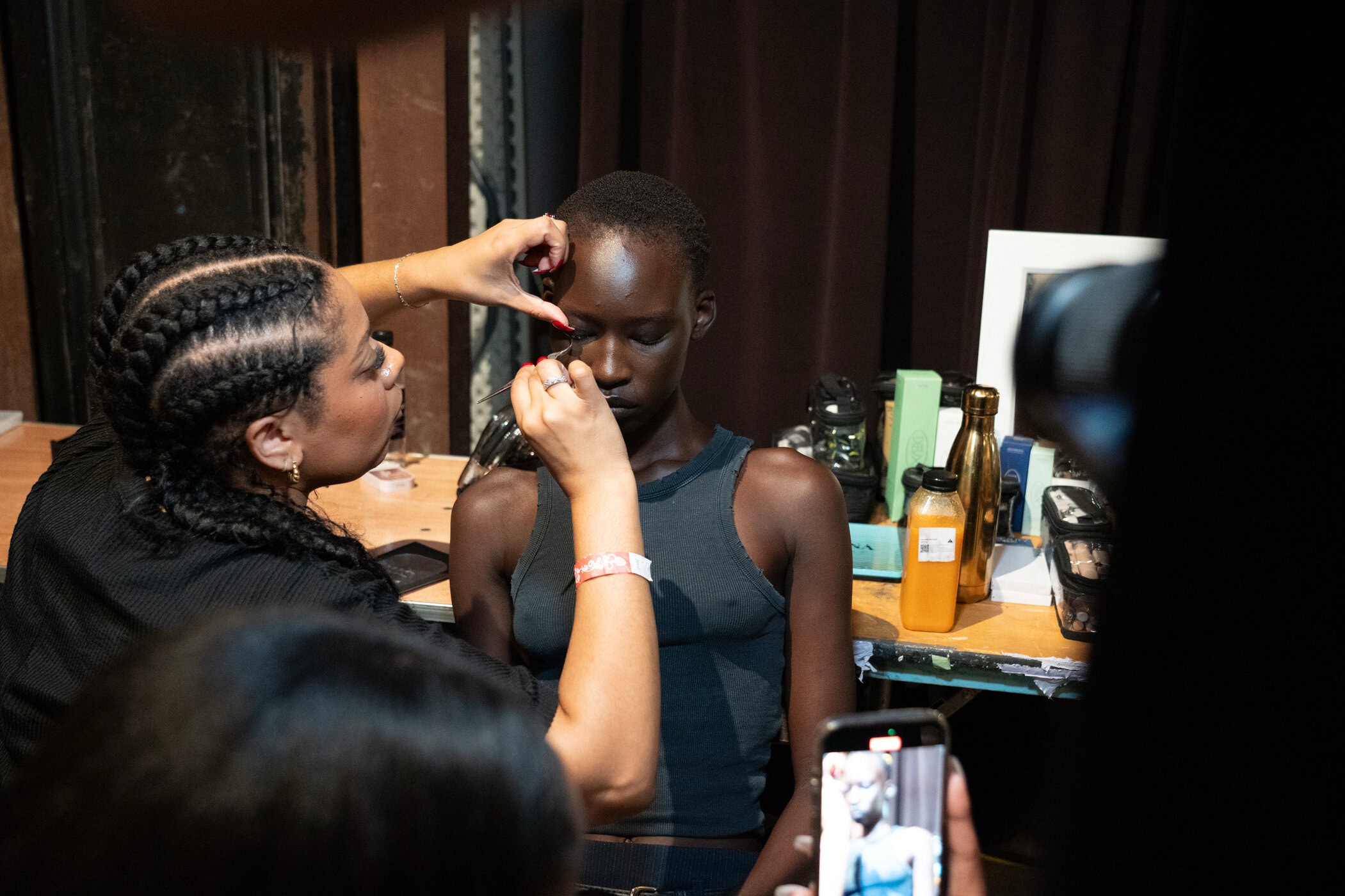 Eckhaus Latta Spring 2026 Fashion Show Backstage