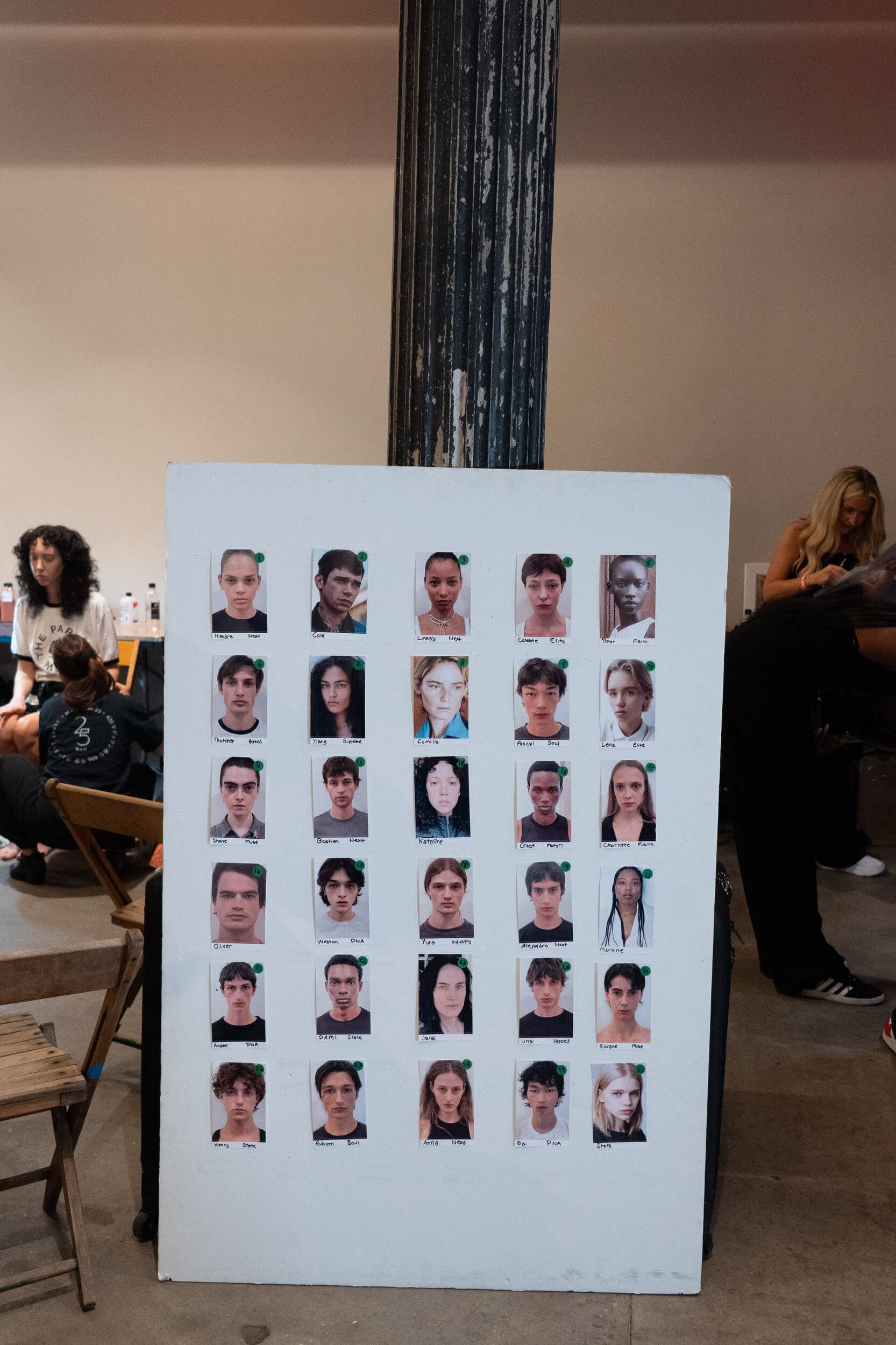 Eckhaus Latta Spring 2026 Fashion Show Backstage