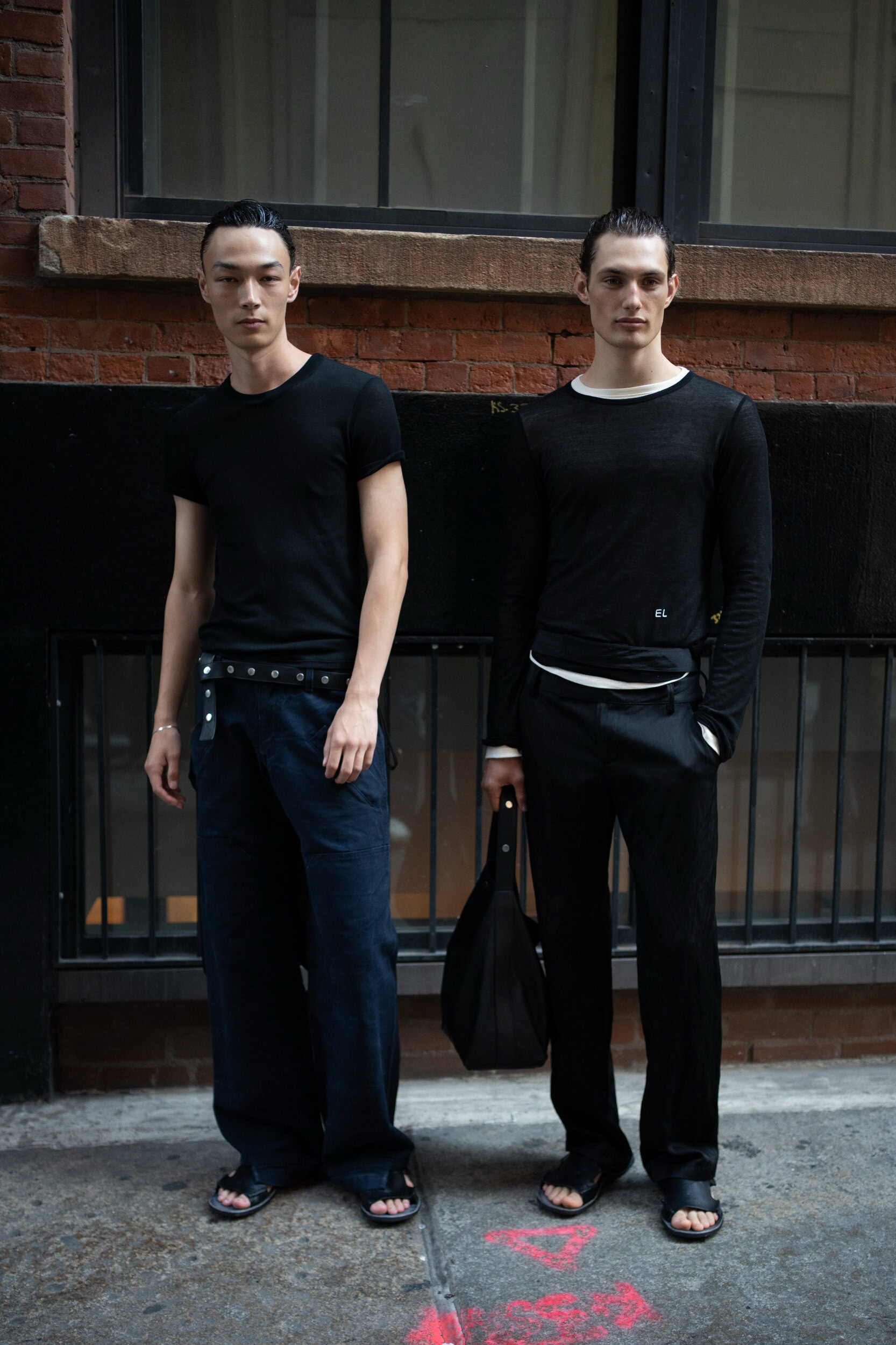 Eckhaus Latta Spring 2026 Fashion Show Backstage