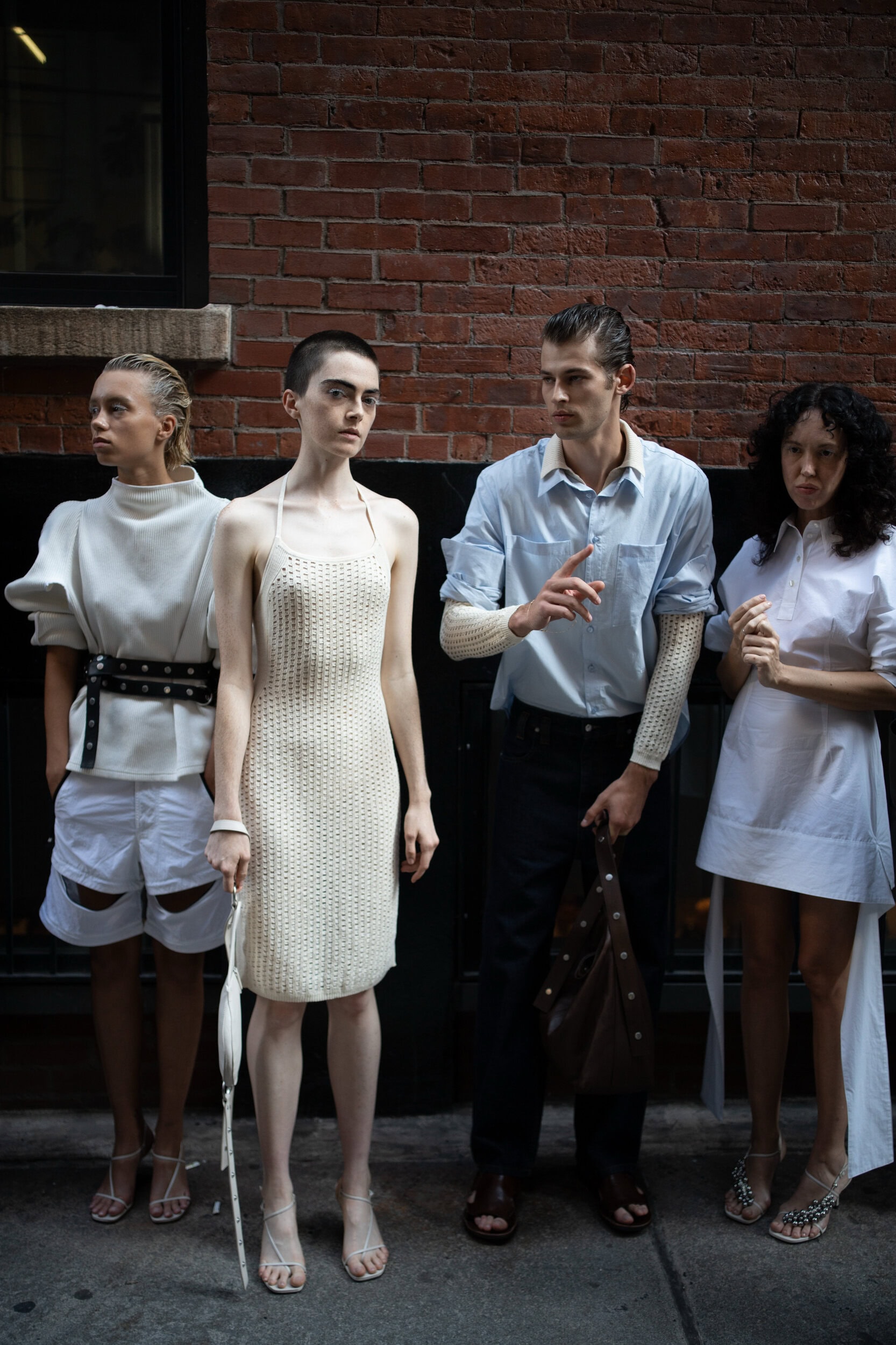 Eckhaus Latta Spring 2026 Fashion Show Backstage