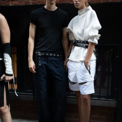 Eckhaus Latta Spring 2026 Fashion Show Backstage