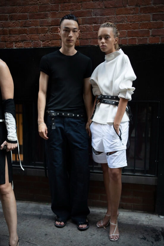 Eckhaus Latta Spring 2026 Fashion Show Backstage