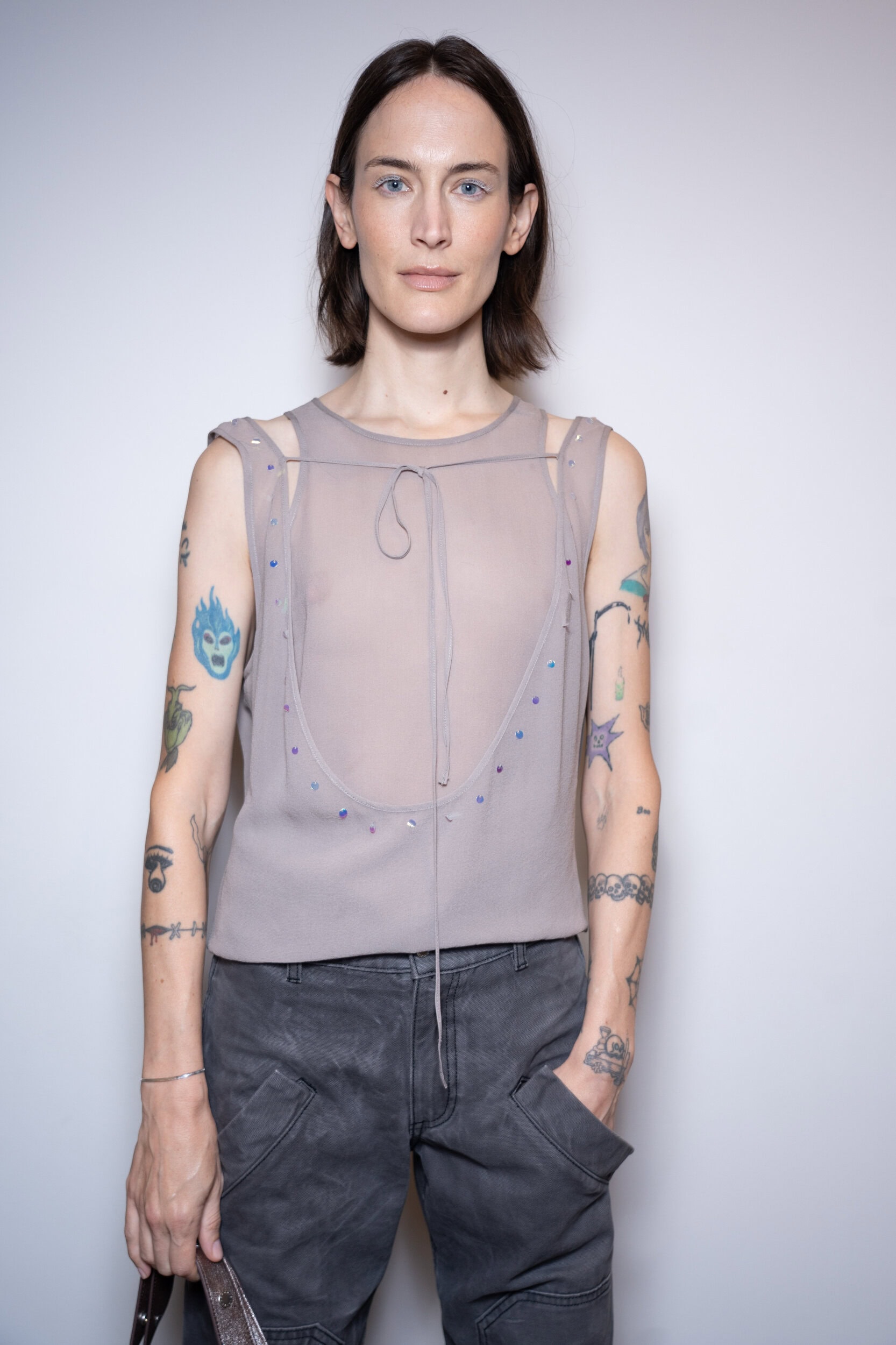 Eckhaus Latta Spring 2026 Fashion Show Backstage