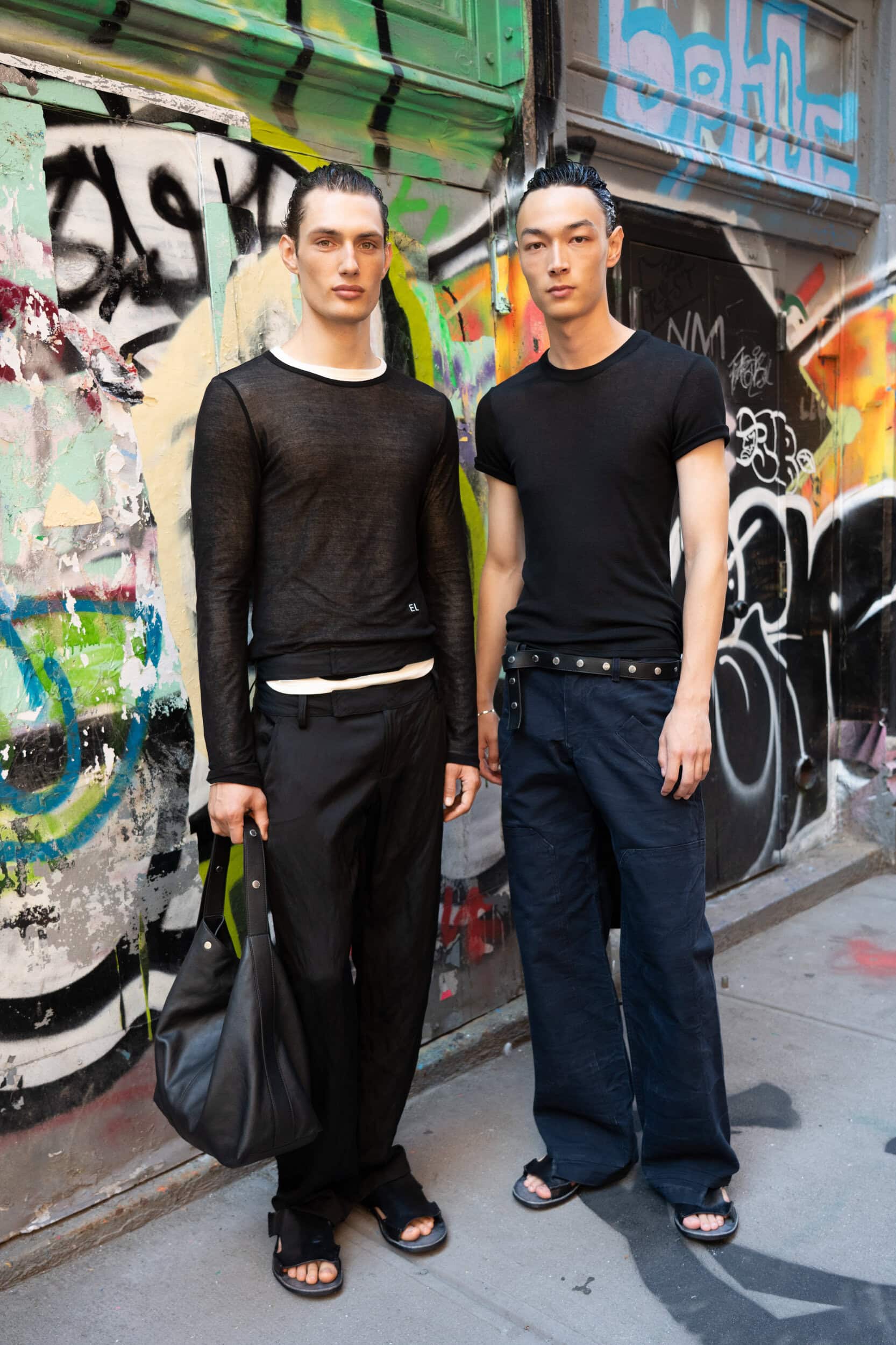 Eckhaus Latta Spring 2026 Fashion Show Backstage