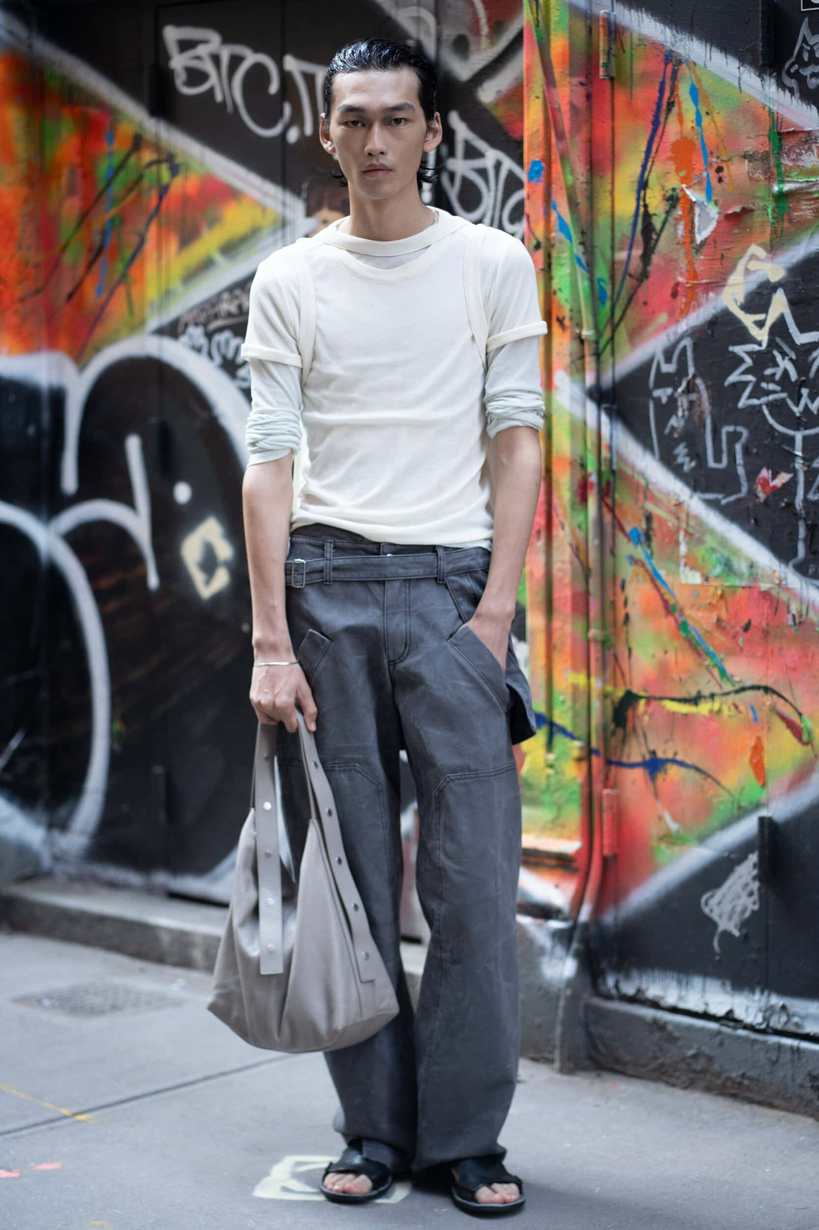 Eckhaus Latta Spring 2026 Fashion Show Backstage
