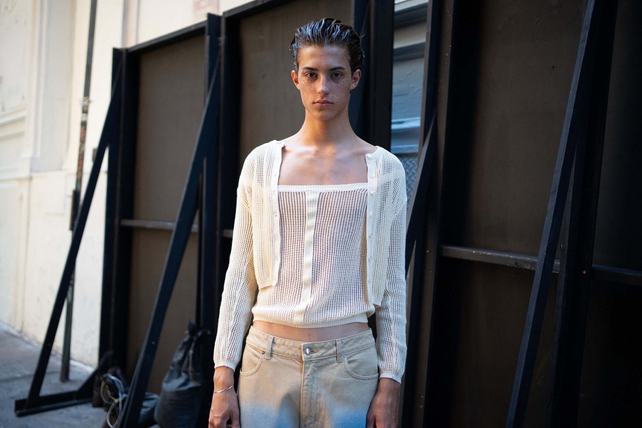 Eckhaus Latta Spring 2026 Fashion Show Backstage