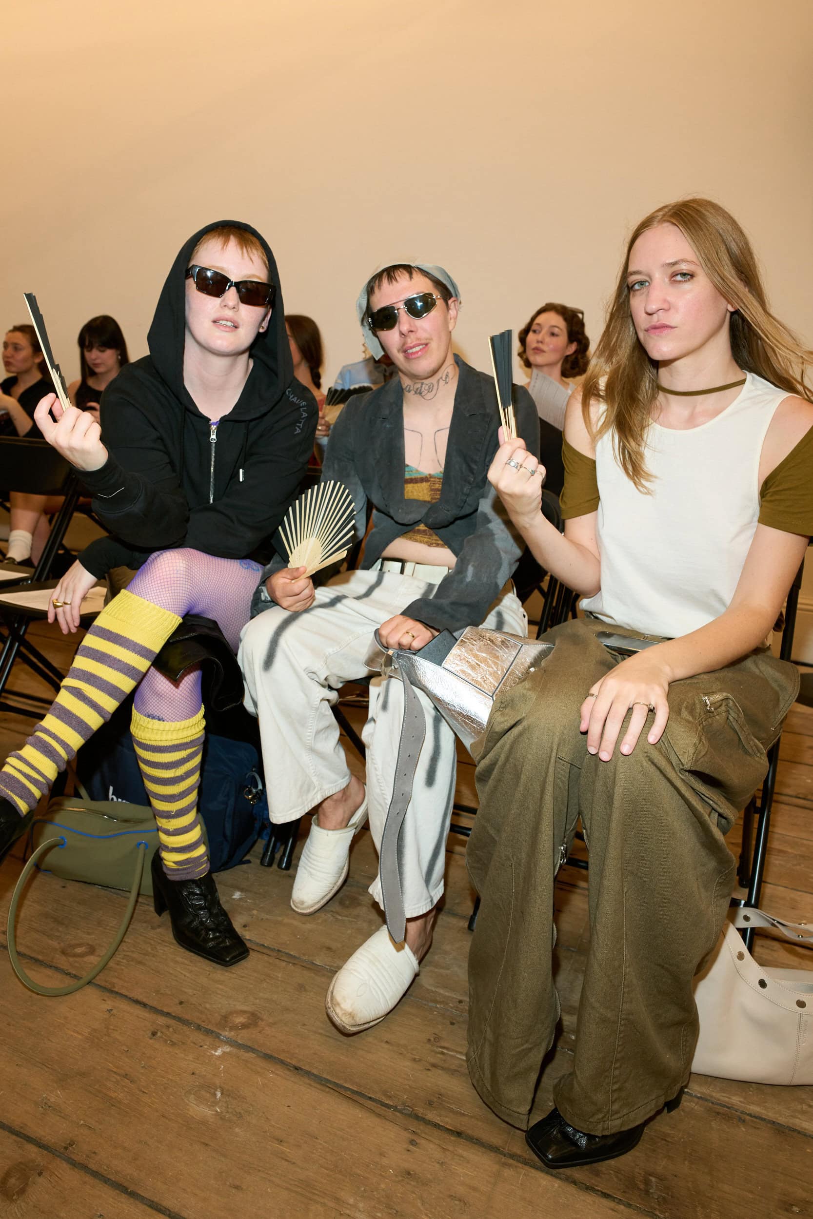 Eckhaus Latta Spring 2026 Fashion Show Front Row