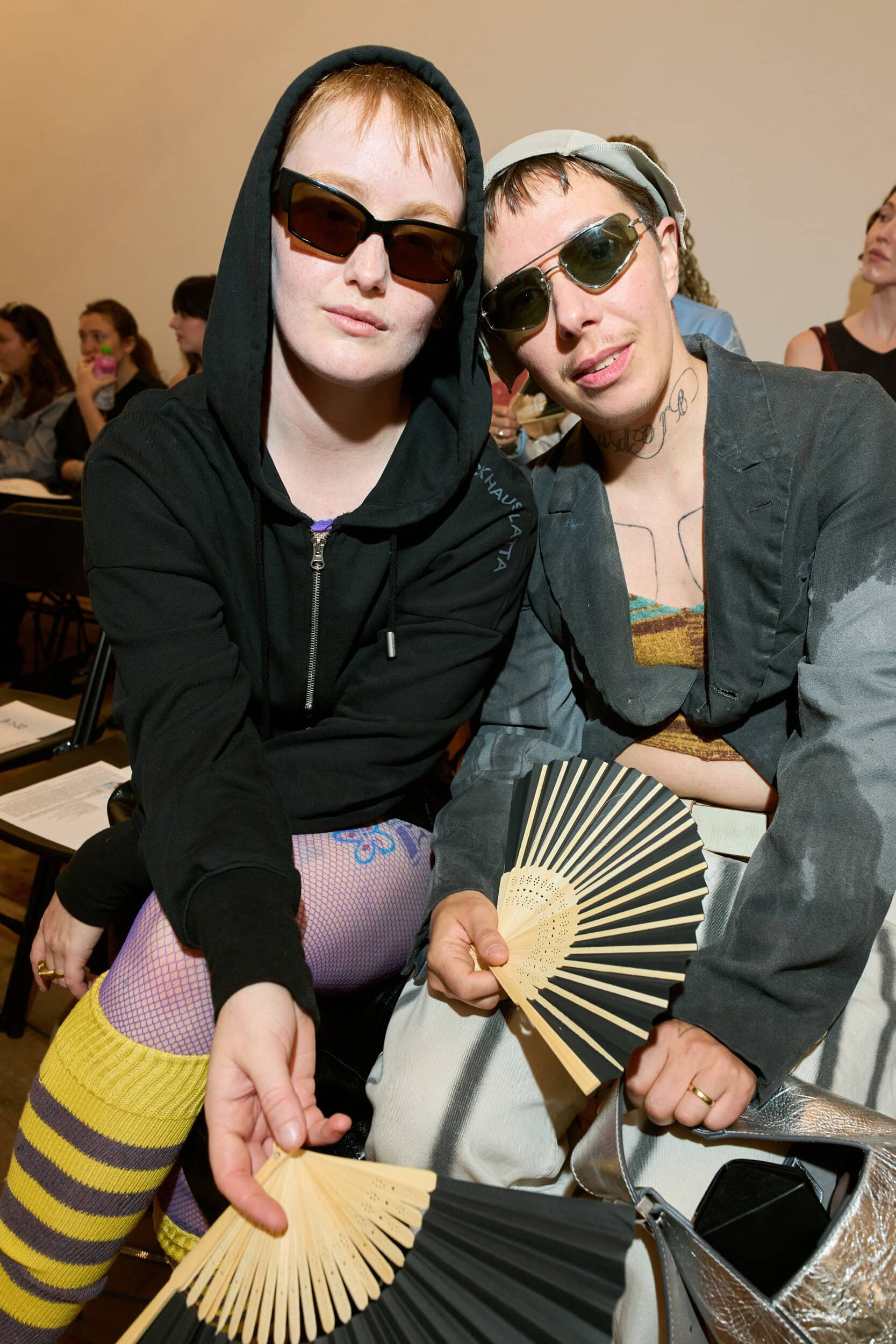 Eckhaus Latta Spring 2026 Fashion Show Front Row