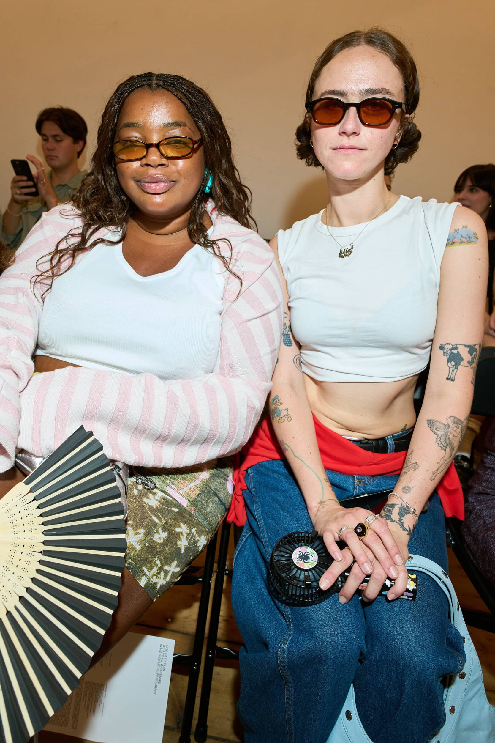 Eckhaus Latta Spring 2026 Fashion Show Front Row