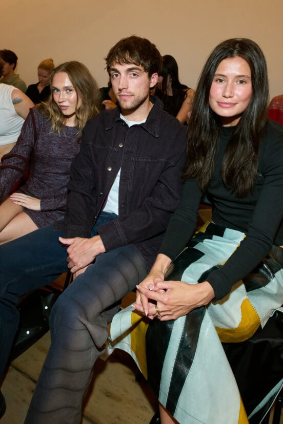 Eckhaus Latta Spring 2026 Fashion Show Front Row