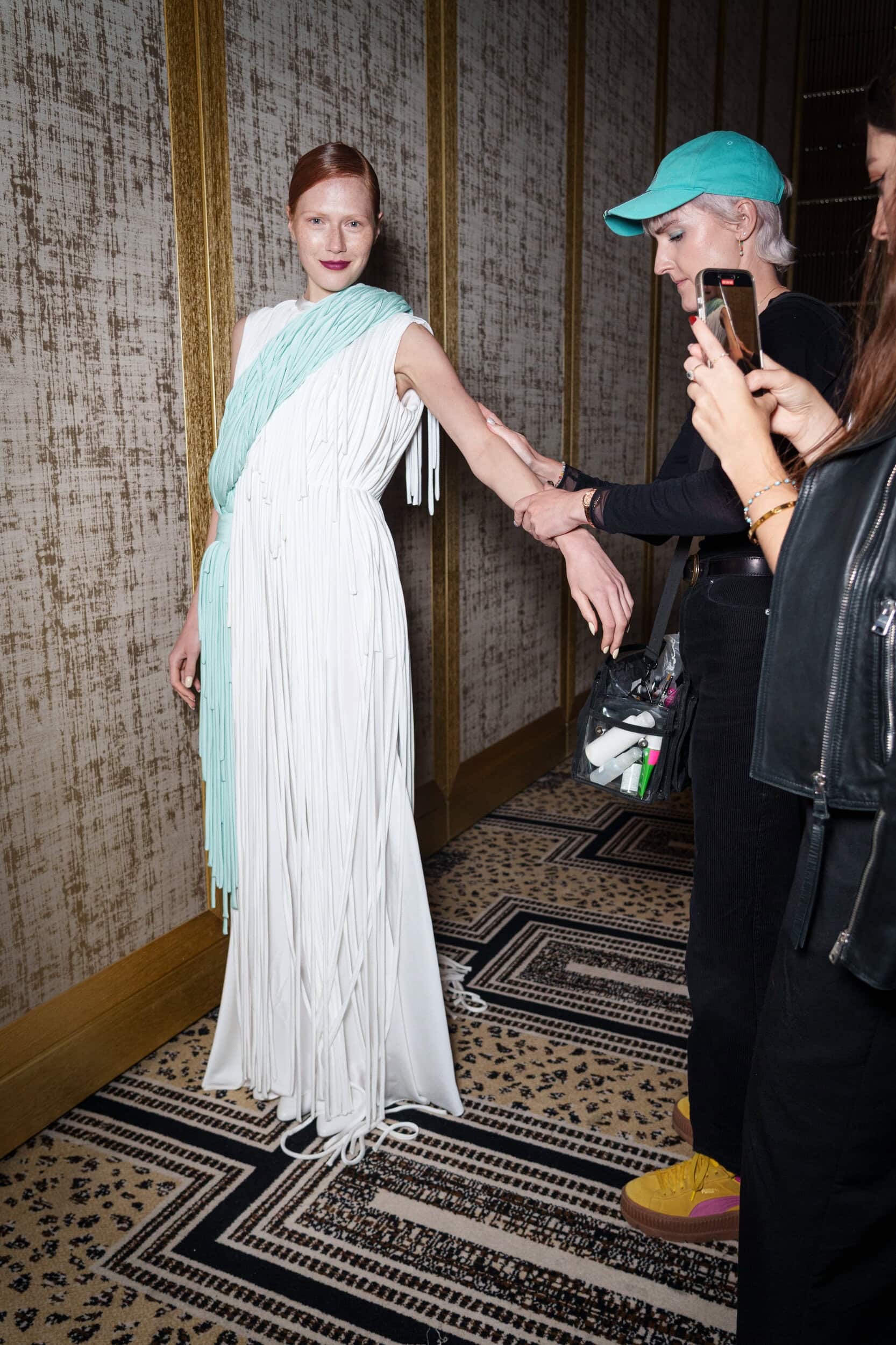 Edeline Lee Spring 2026 Fashion Show Backstage