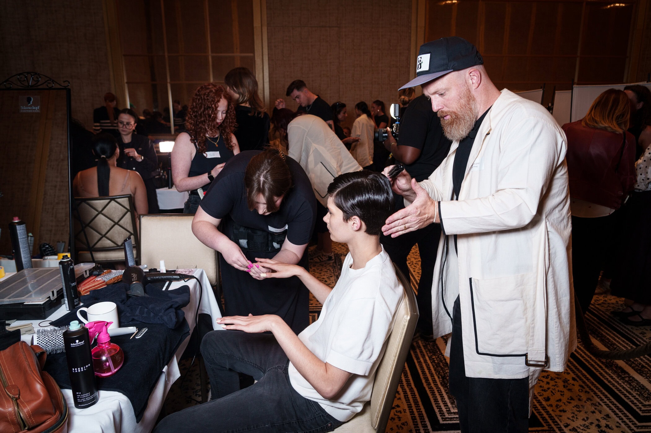 Edeline Lee Spring 2026 Fashion Show Backstage