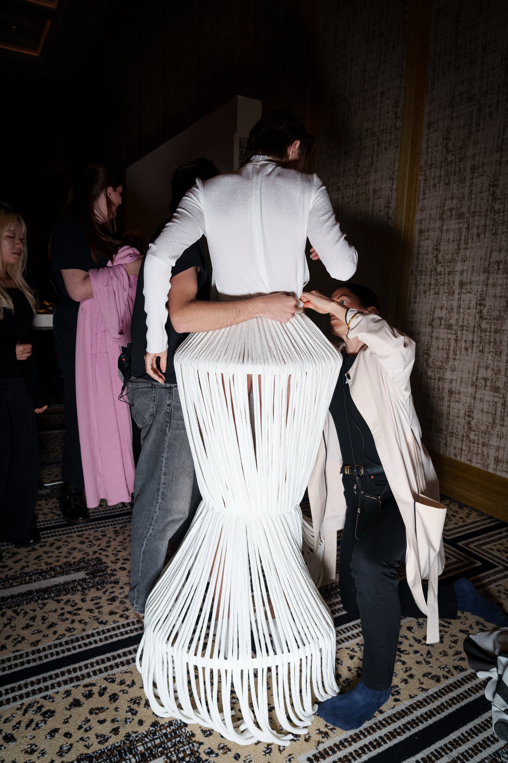 Edeline Lee Spring 2026 Fashion Show Backstage