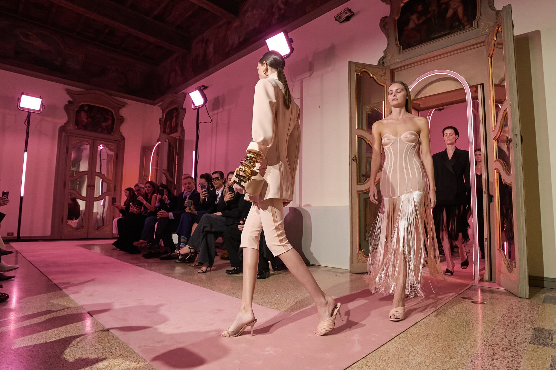 Elisabetta Franchi Spring 2026 Fashion Show Atmosphere