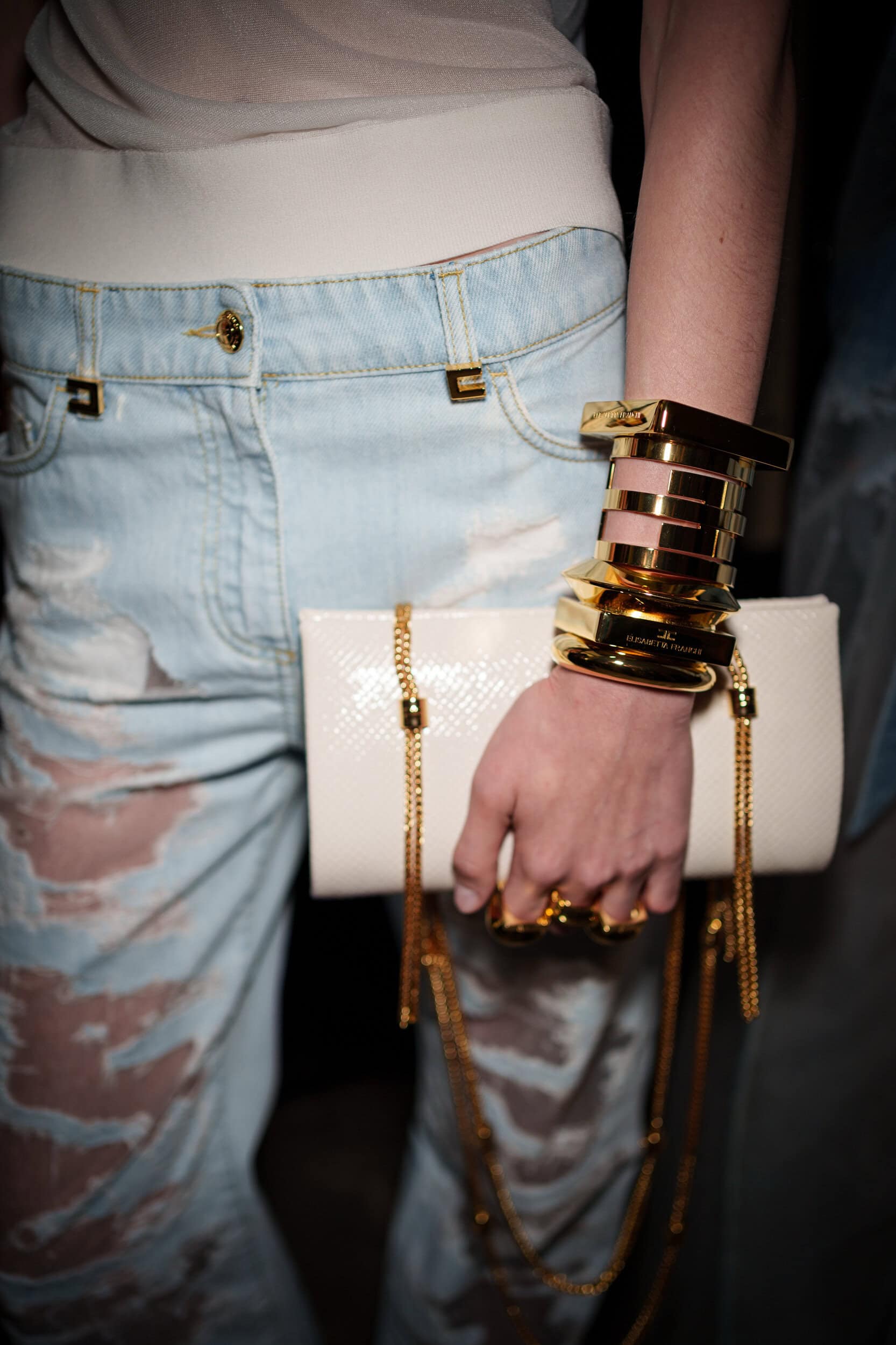 Elisabetta Franchi Spring 2026 Fashion Show Backstage