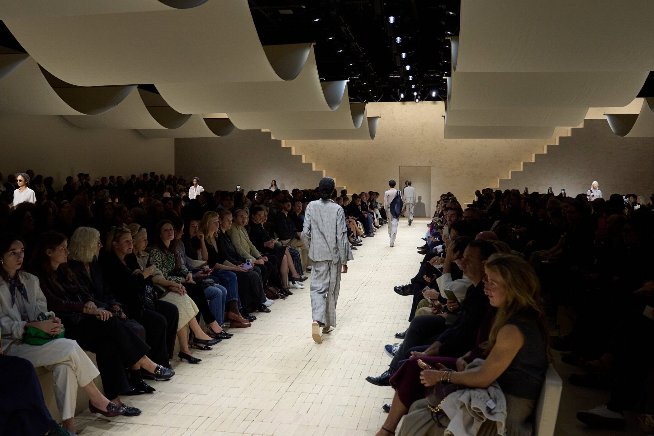 Emporio Armani Spring 2026 Fashion Show Atmosphere