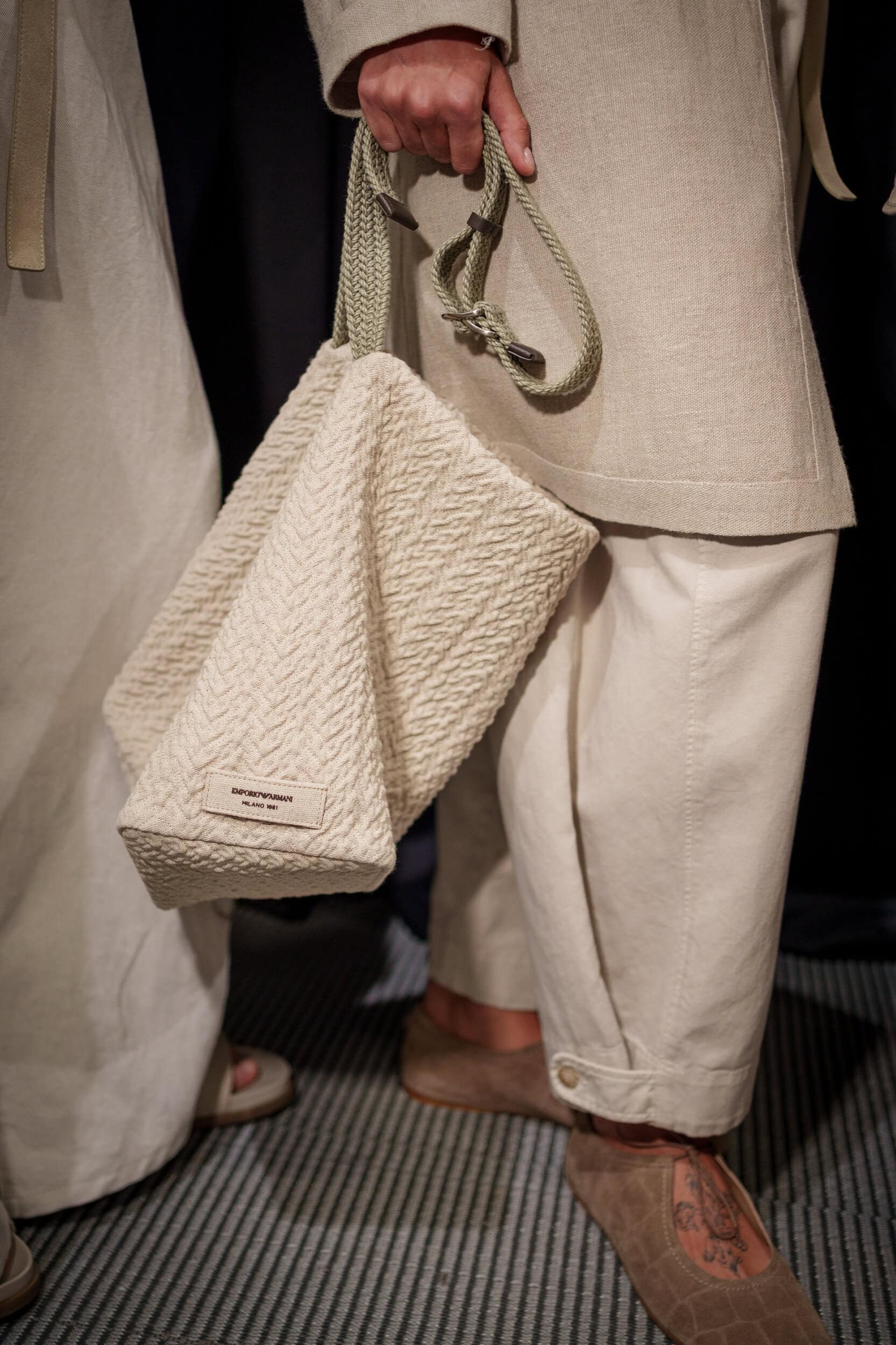 Emporio Armani Spring 2026 Fashion Show Backstage
