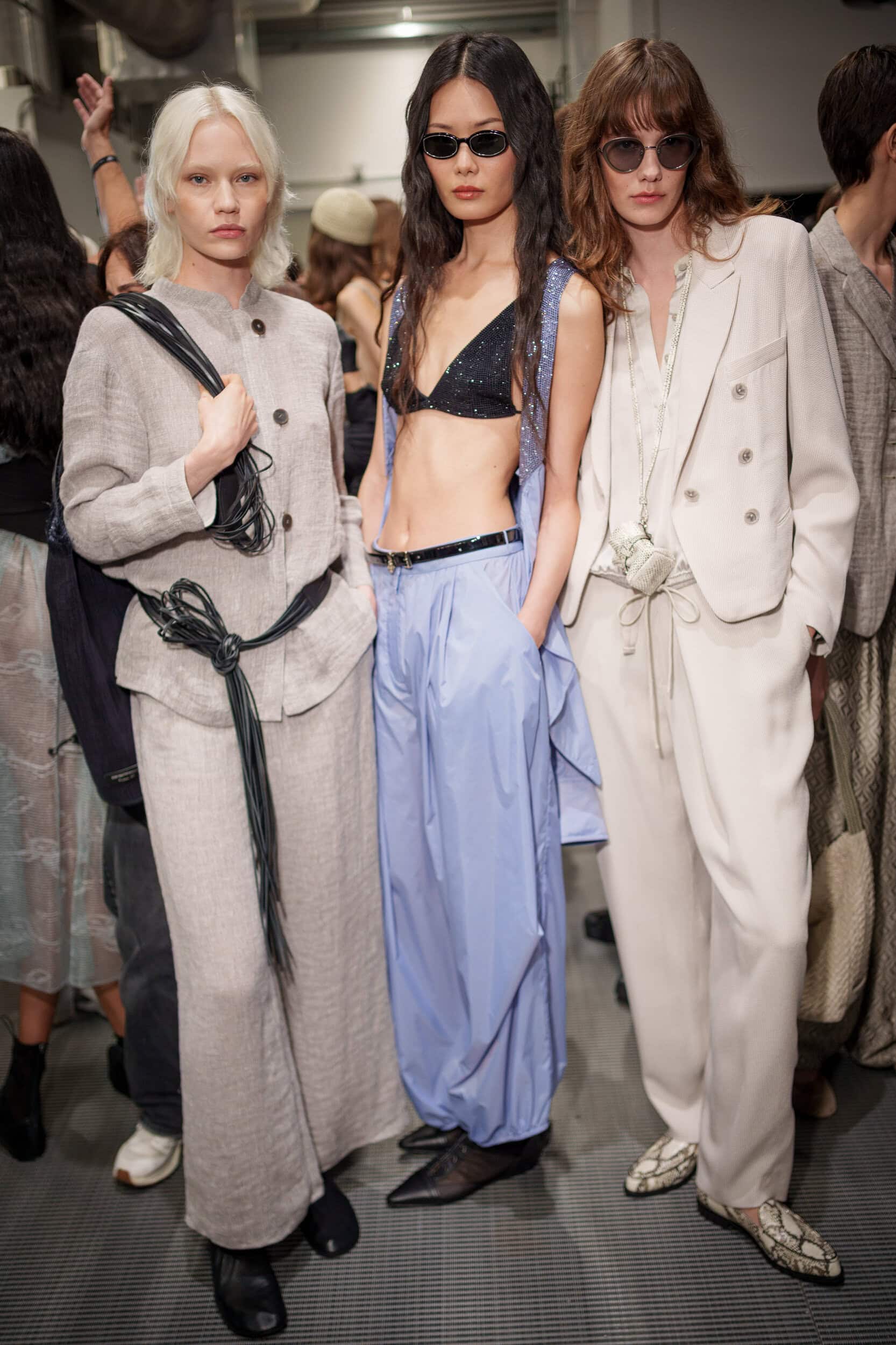 Emporio Armani Spring 2026 Fashion Show Backstage