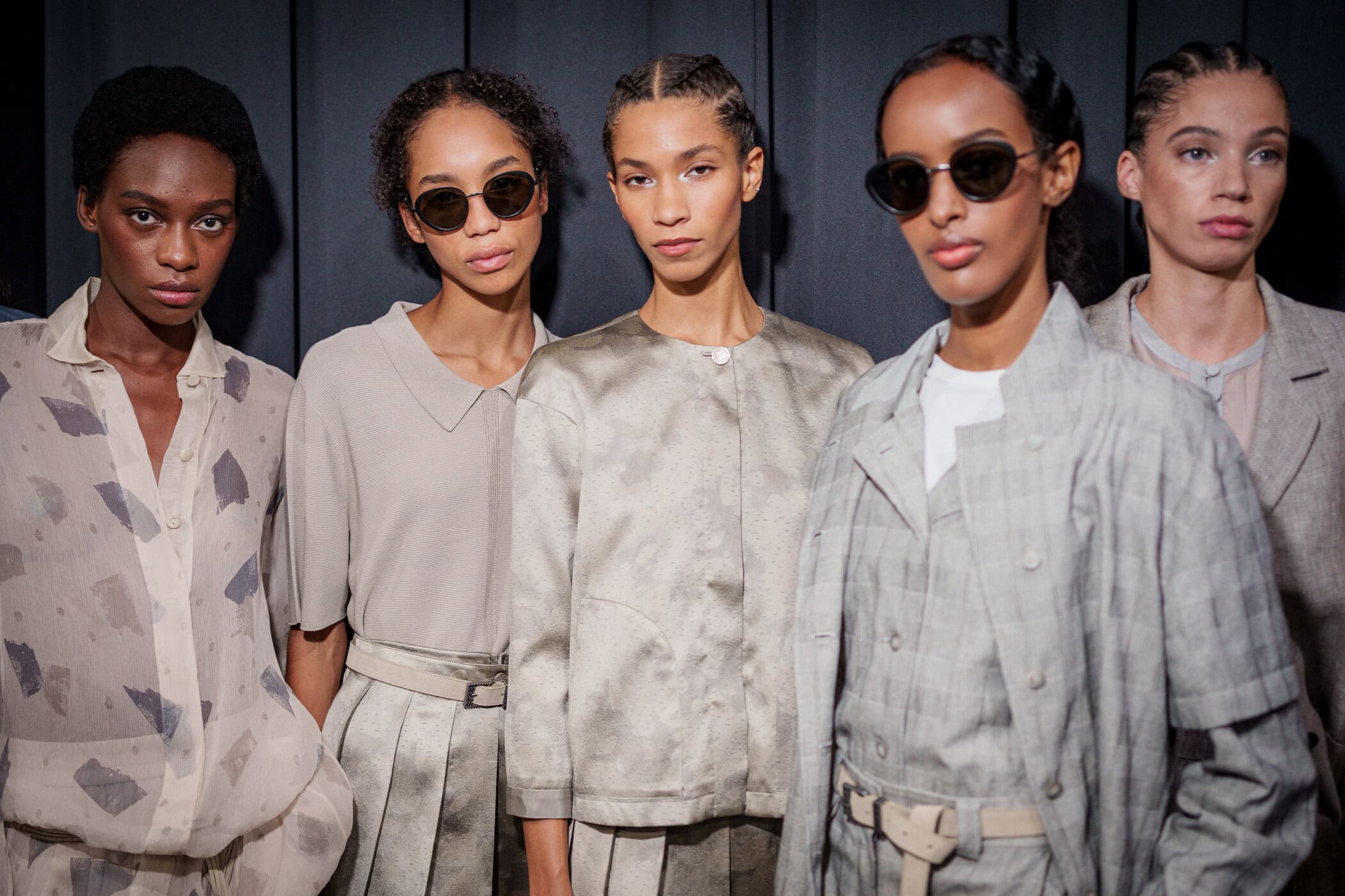 Emporio Armani Spring 2026 Fashion Show Backstage