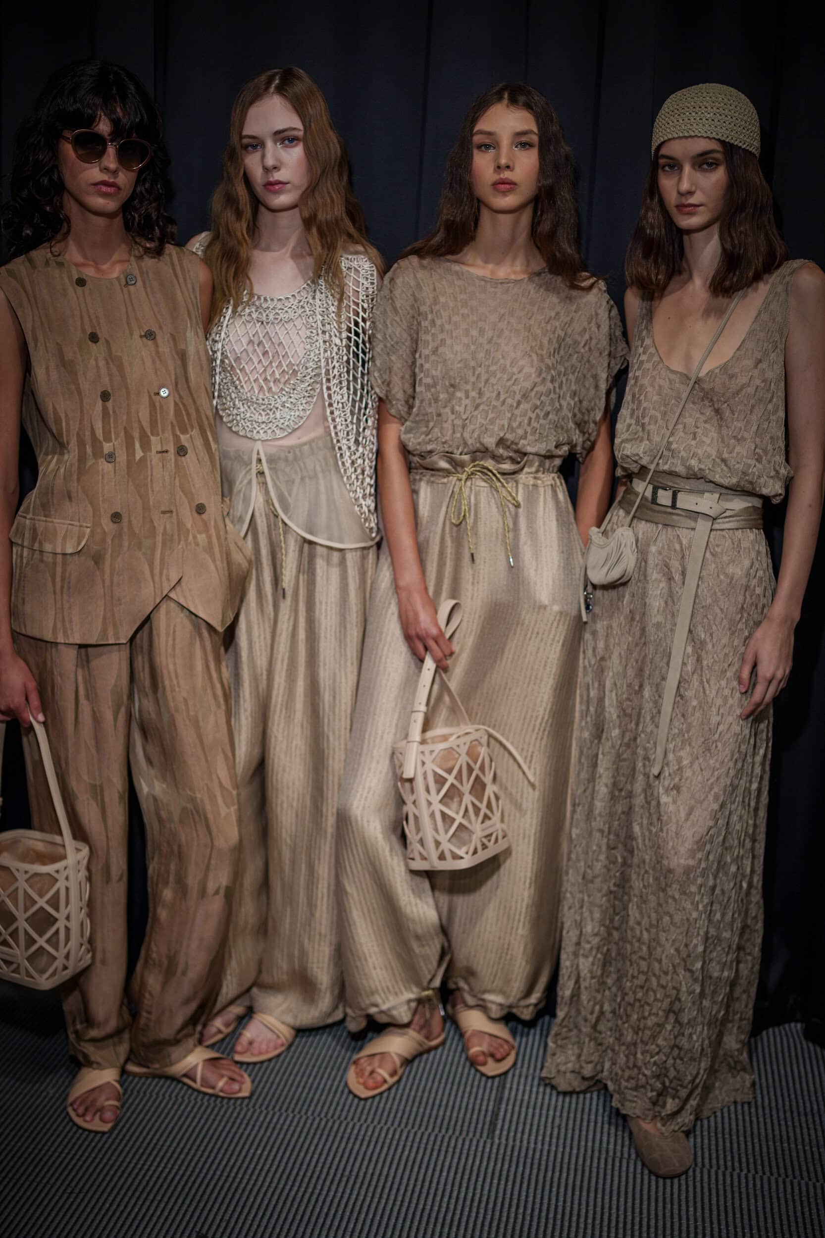 Emporio Armani Spring 2026 Fashion Show Backstage