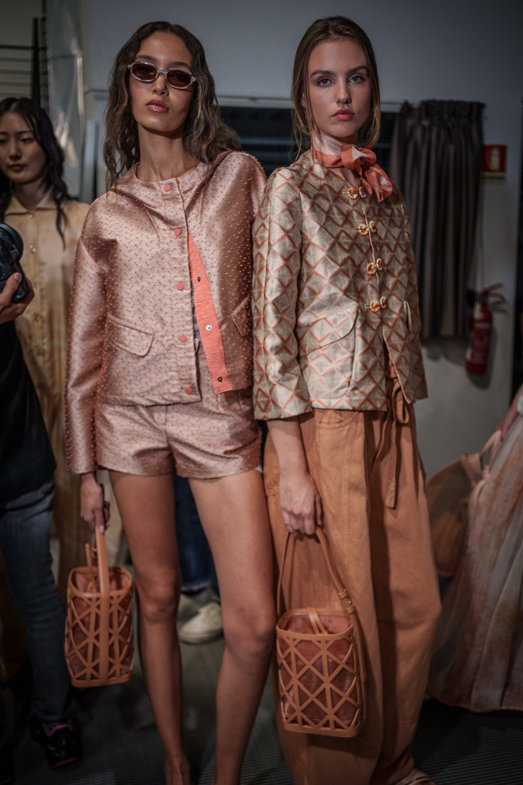 Emporio Armani Spring 2026 Fashion Show Backstage