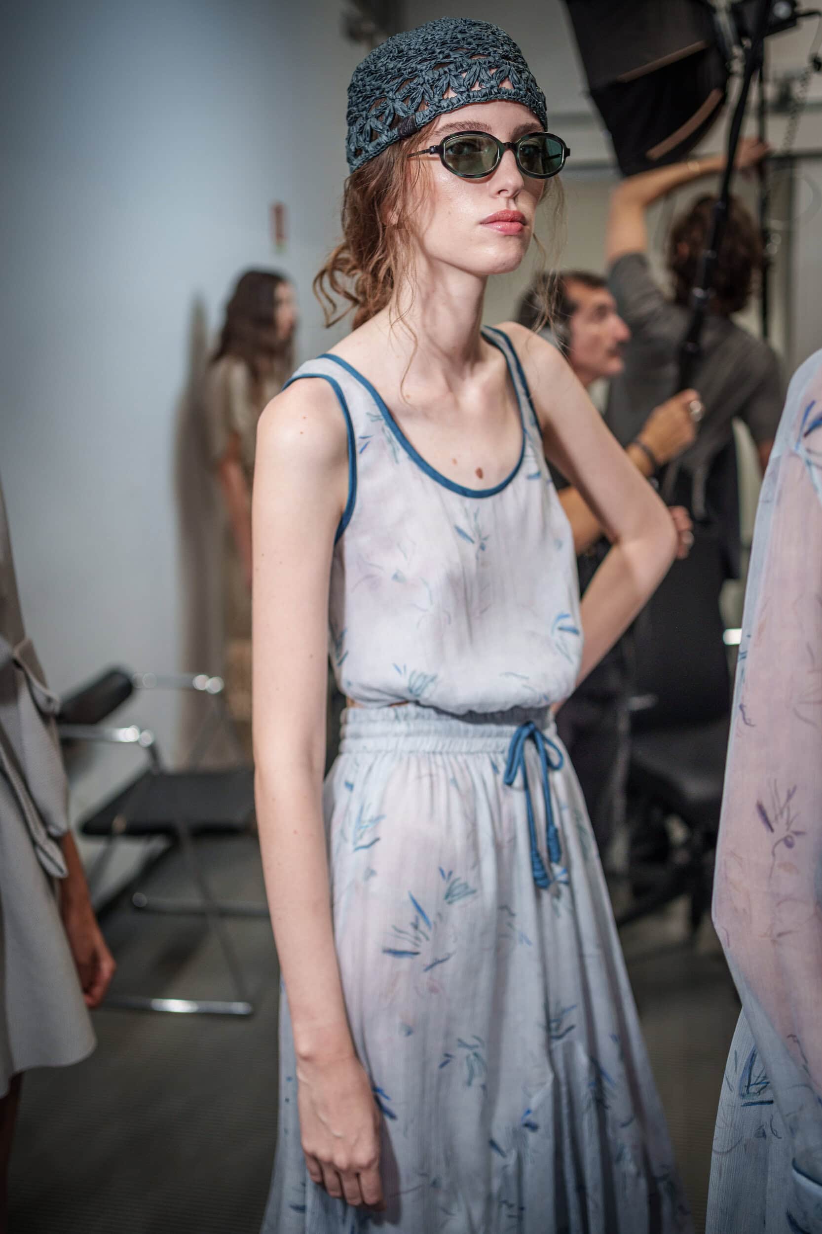 Emporio Armani Spring 2026 Fashion Show Backstage
