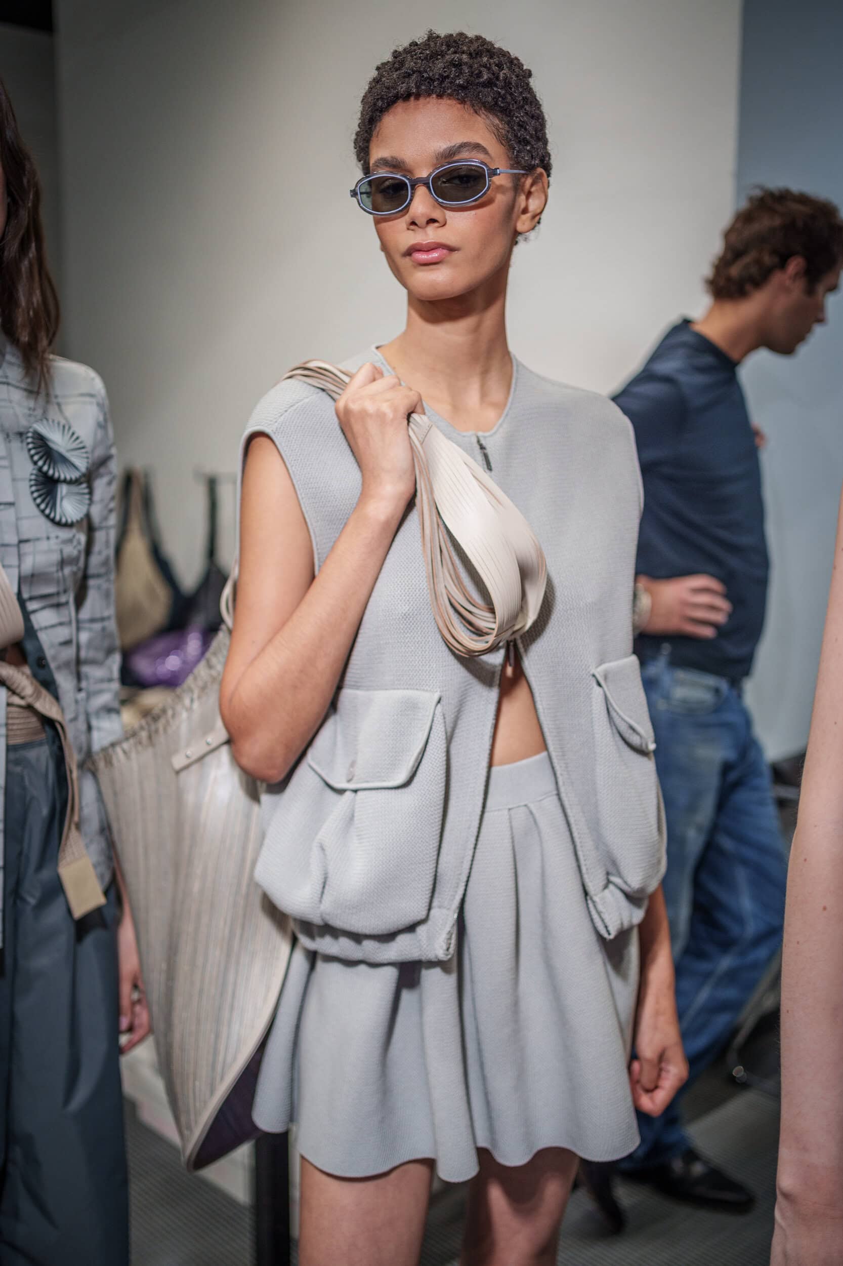 Emporio Armani Spring 2026 Fashion Show Backstage