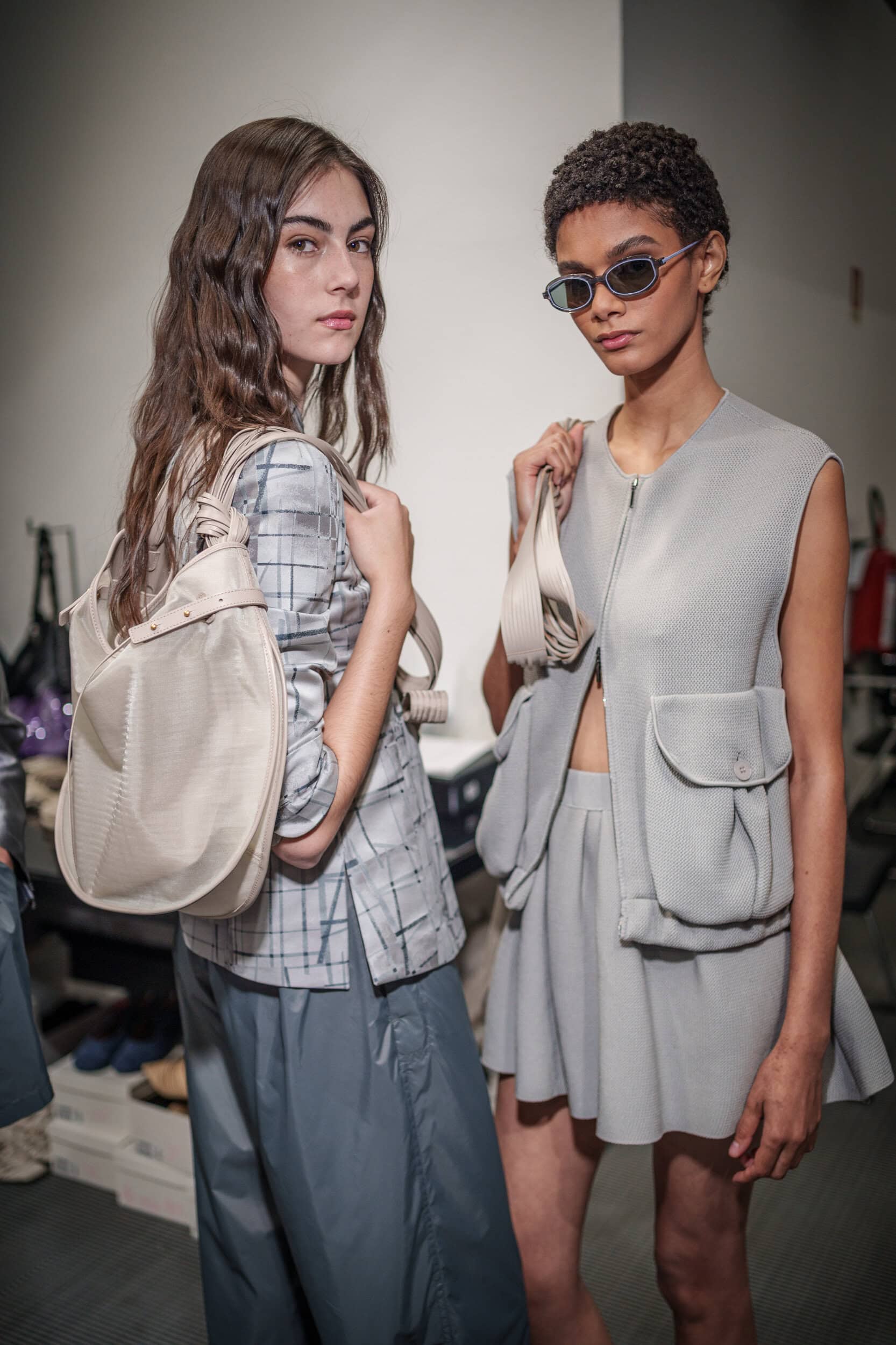 Emporio Armani Spring 2026 Fashion Show Backstage