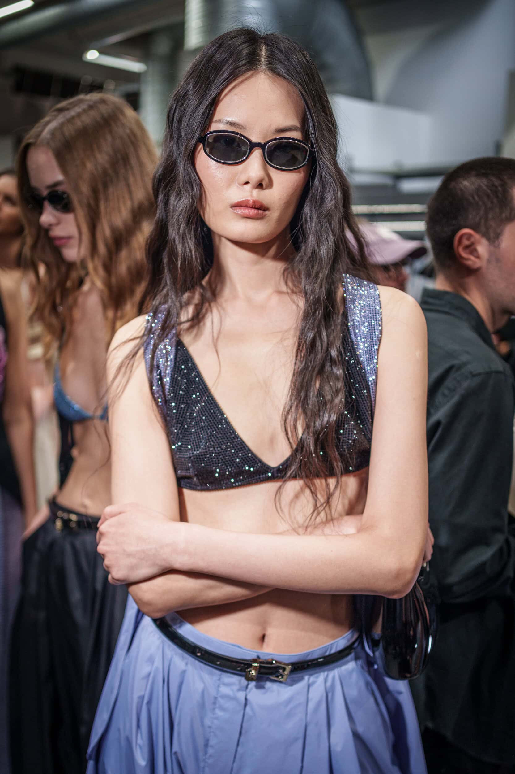 Emporio Armani Spring 2026 Fashion Show Backstage