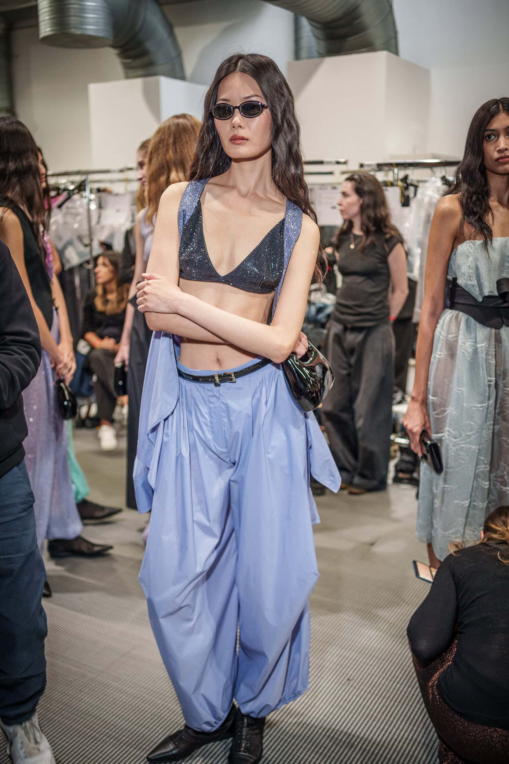 Emporio Armani Spring 2026 Fashion Show Backstage
