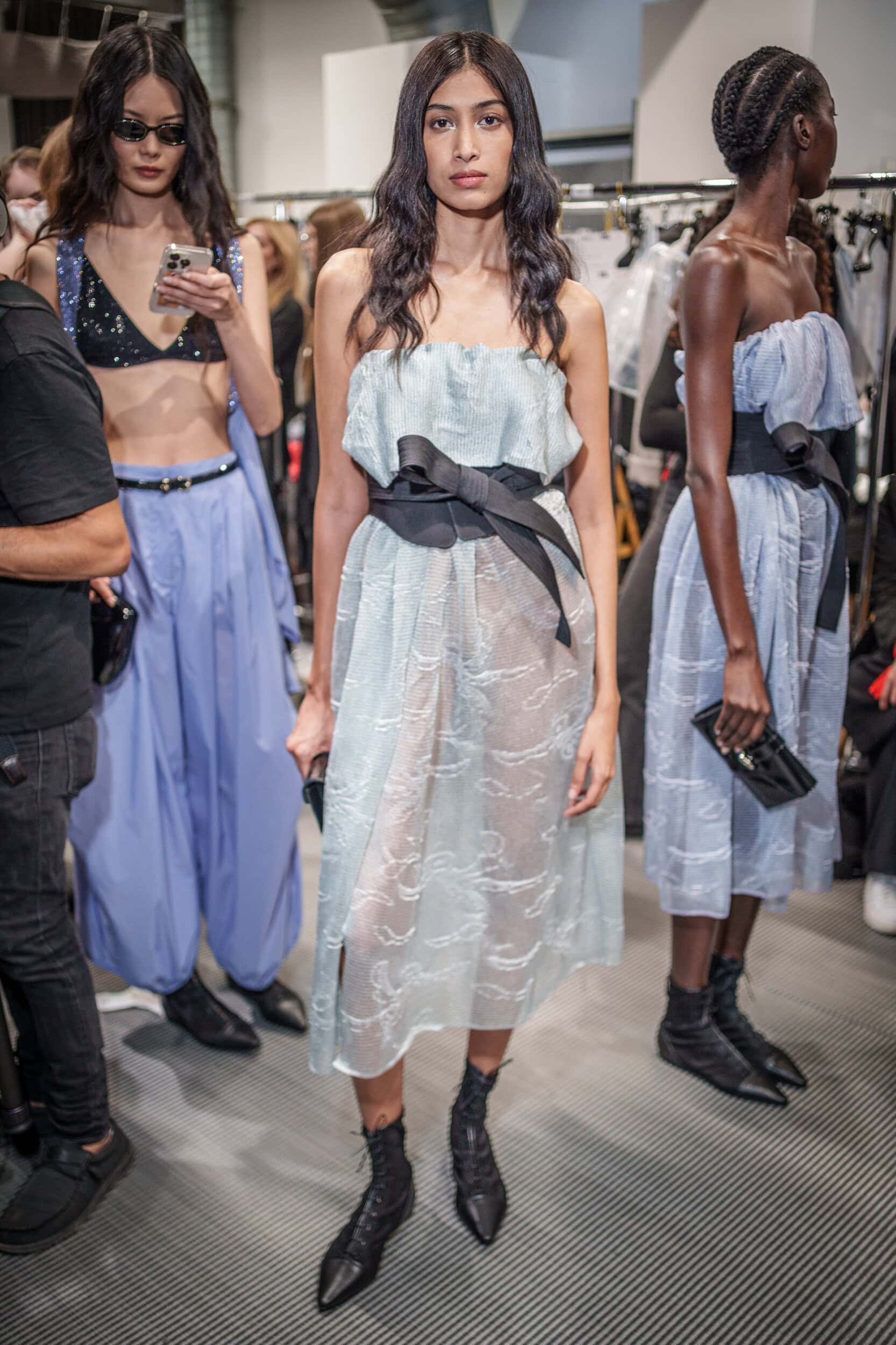 Emporio Armani Spring 2026 Fashion Show Backstage